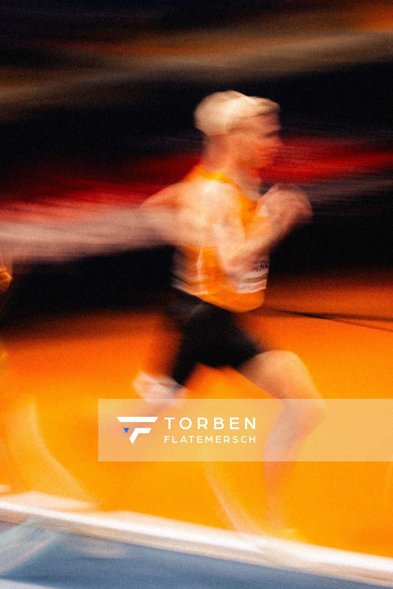 Robert FARKEN (GER) during the European Athletics Indoor Championships on 06/03/2025 at the Omnisport Arena in Apeldoorn