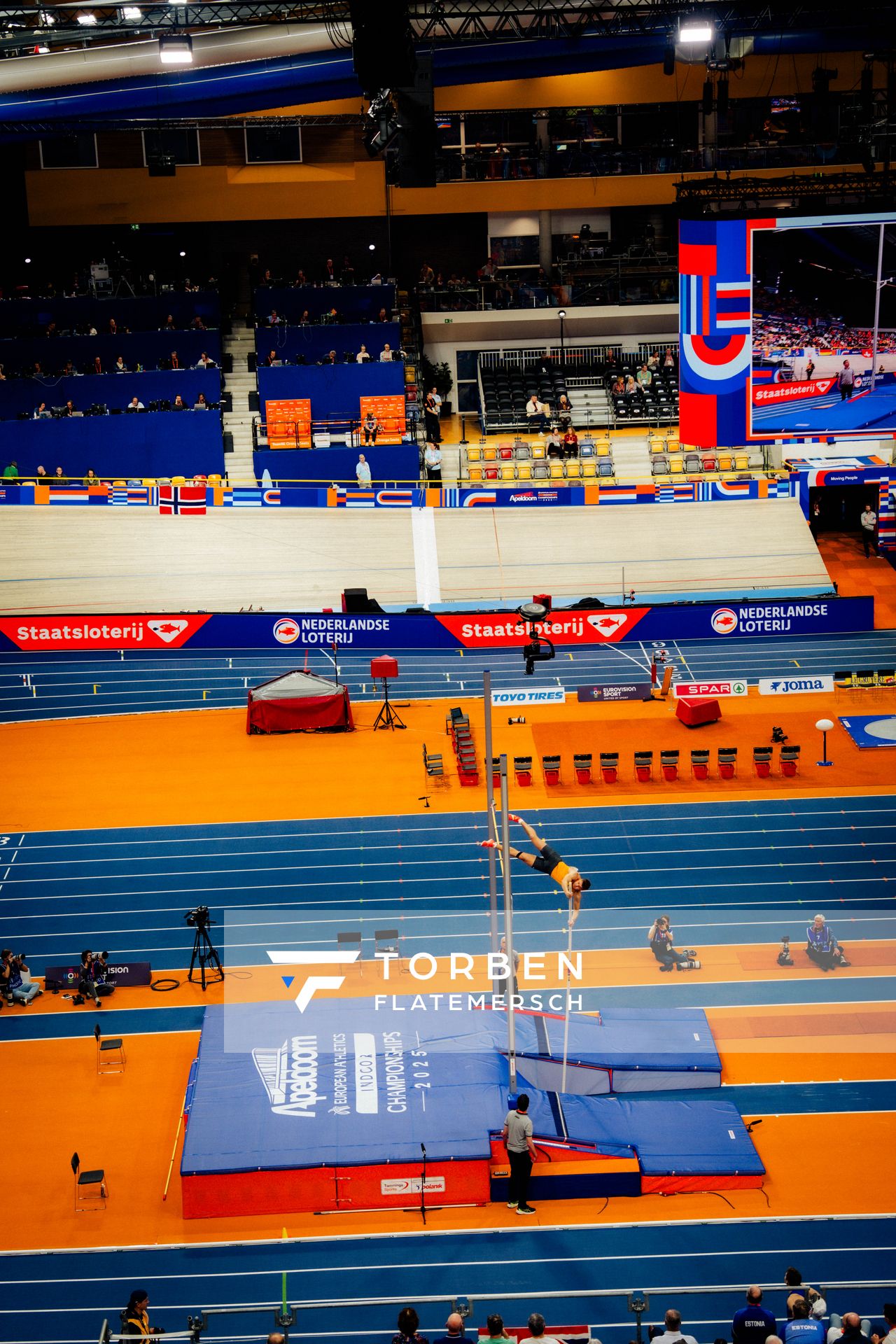 Marcel MEYER (GER/Germany) during the European Athletics Indoor Championships on 08/03/2025 at the Omnisport Arena in Apeldoorn