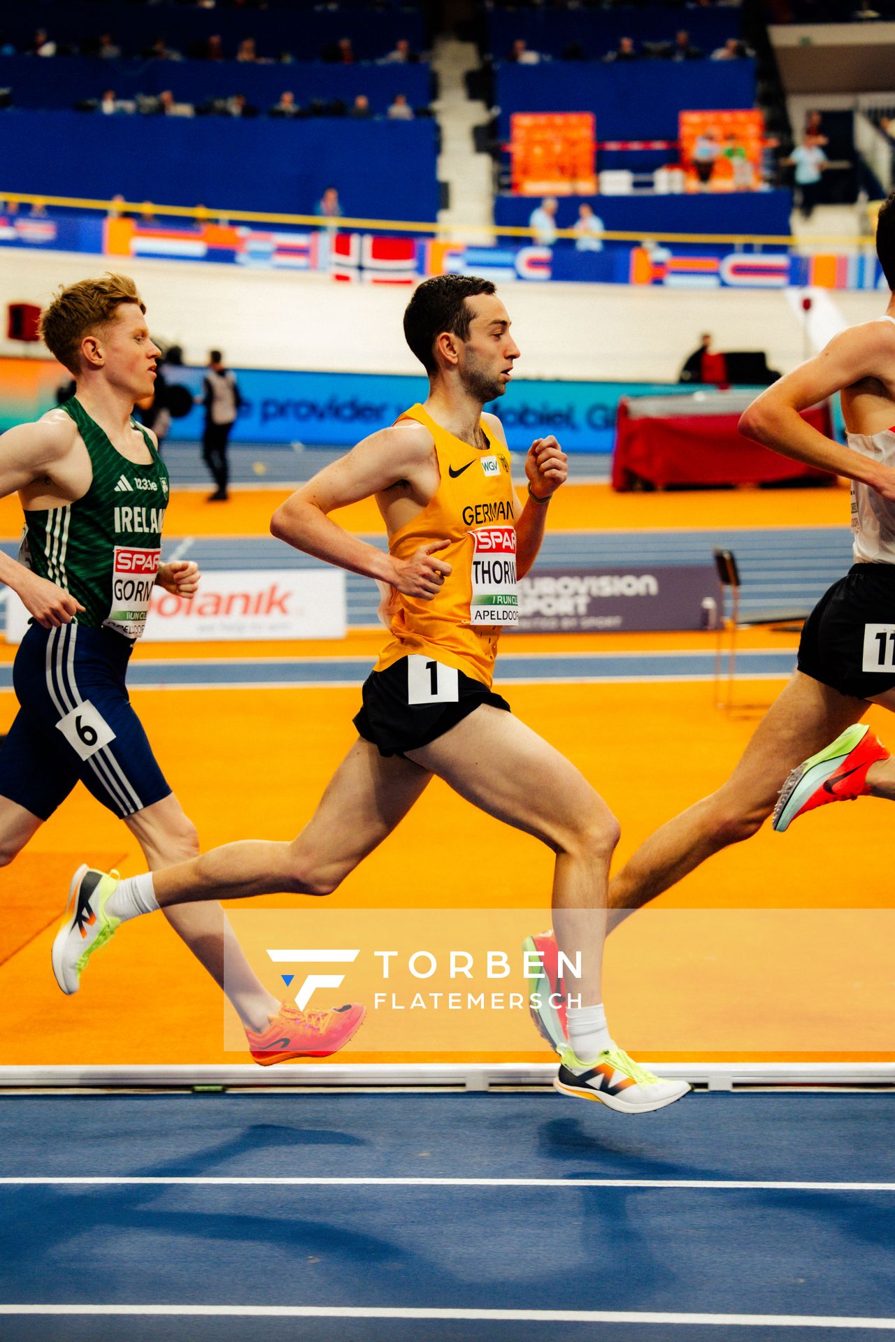 Maximilian Thorwirth (GER/Germany) during the European Athletics Indoor Championships on 08/03/2025 at the Omnisport Arena in Apeldoorn