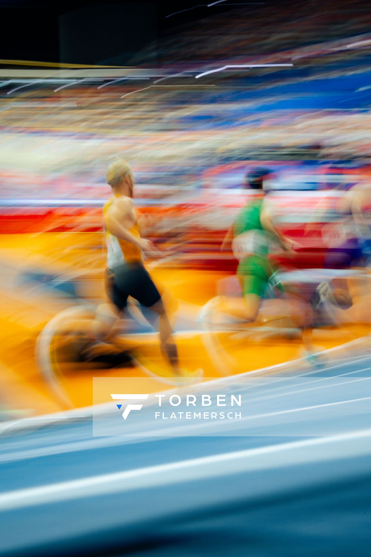 Florian Bremm (GER/Germany) during the European Athletics Indoor Championships on 08/03/2025 at the Omnisport Arena in Apeldoorn