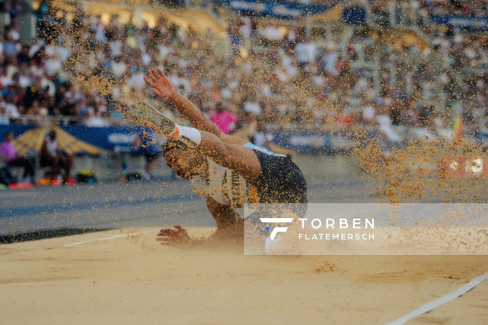 Almir dos Santos (Brazil) during the Triple Jump at the Wanda Diamond League MEETING de Paris on 20/06/2025 in Paris