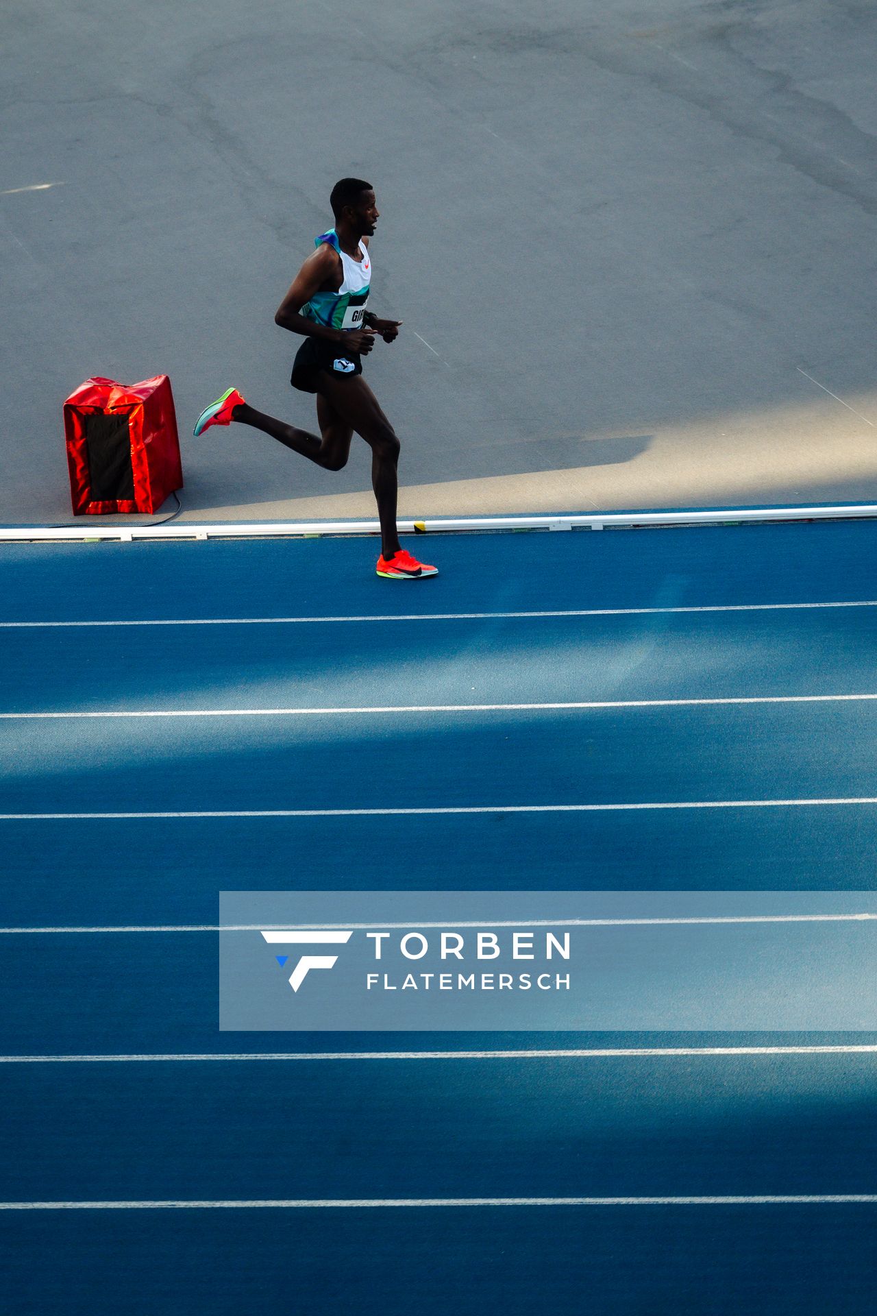 Lamecha Girma (Ethiopia) during 3000m Steeplechase at the Wanda Diamond League MEETING de Paris on 20/06/2025 in Paris