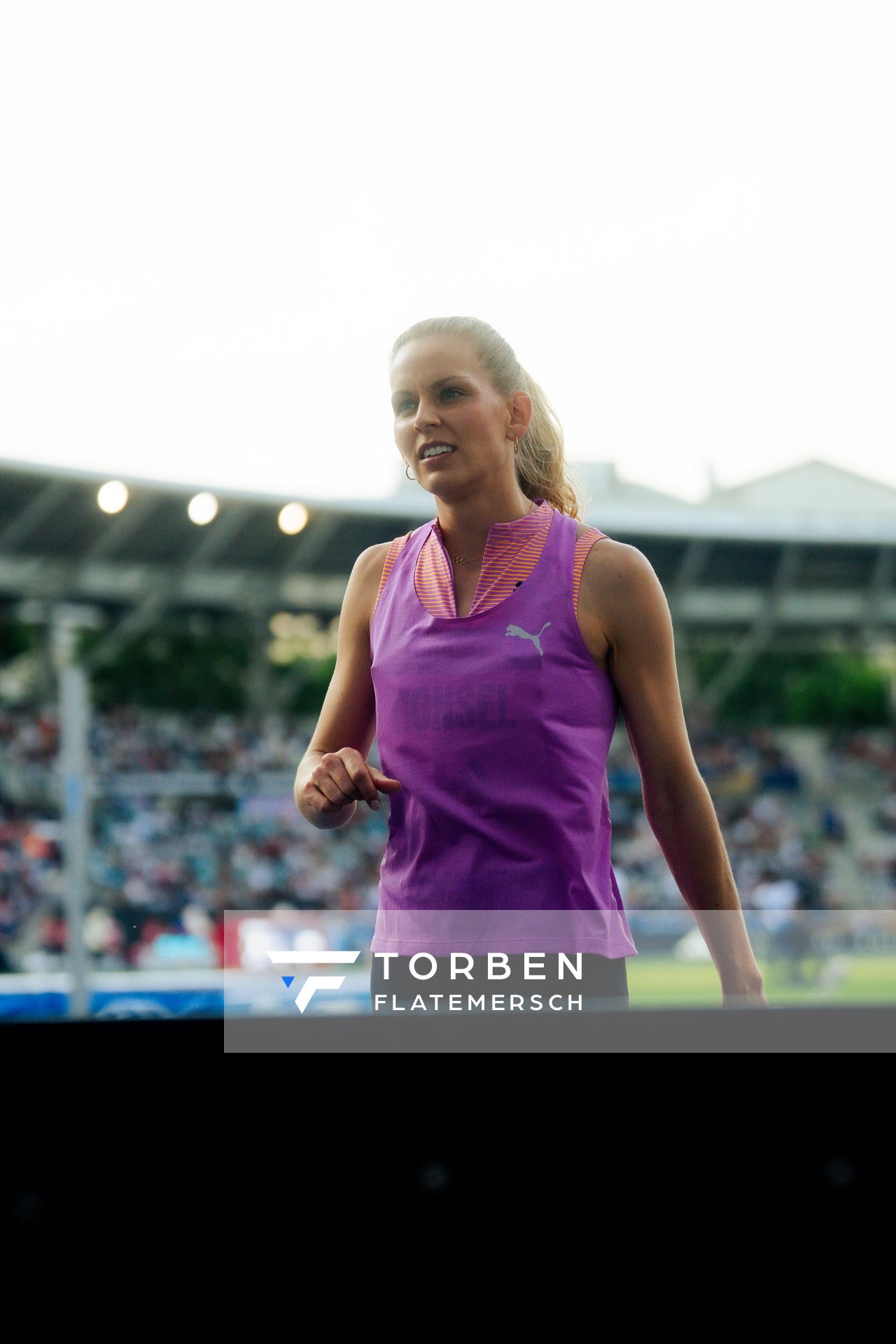 Christina Honsel (Germany) during the High Jump at the Wanda Diamond League MEETING de Paris on 20/06/2025 in Paris