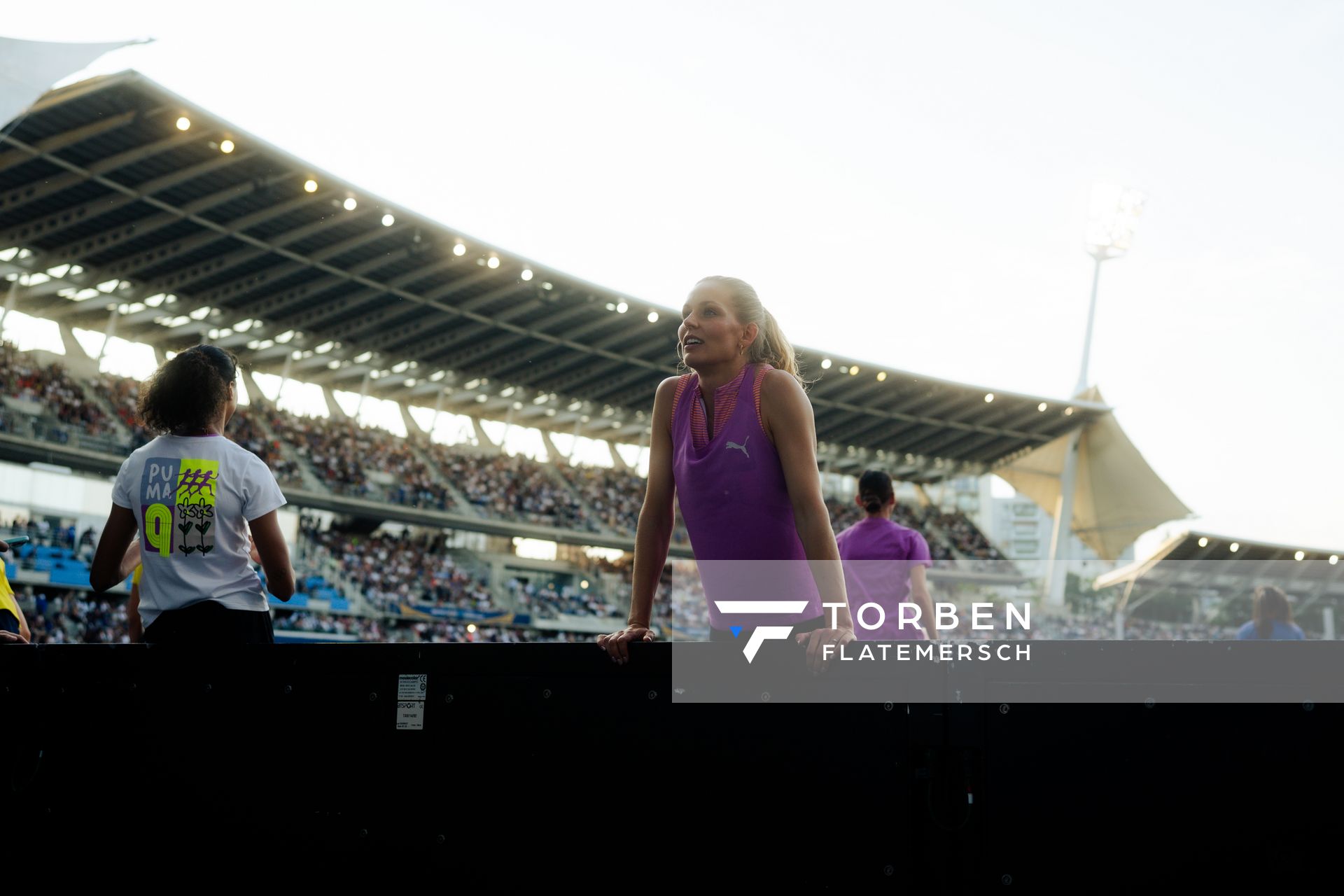 Christina Honsel (Germany) during the High Jump at the Wanda Diamond League MEETING de Paris on 20/06/2025 in Paris