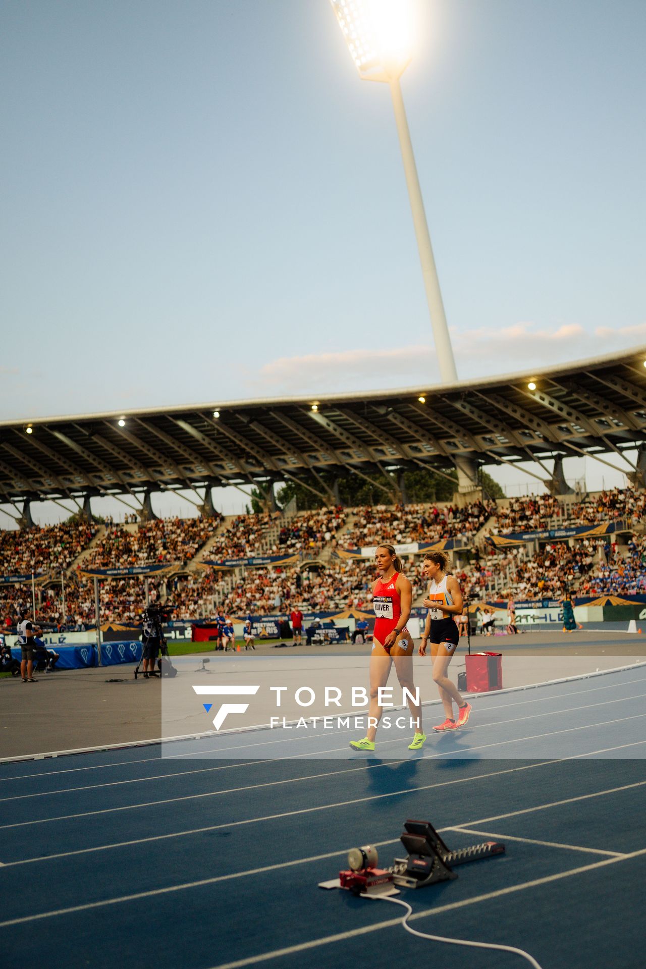Lieke Klaver (Netherlands) during the at the Wanda Diamond League MEETING de Paris on 20/06/2025 in Paris