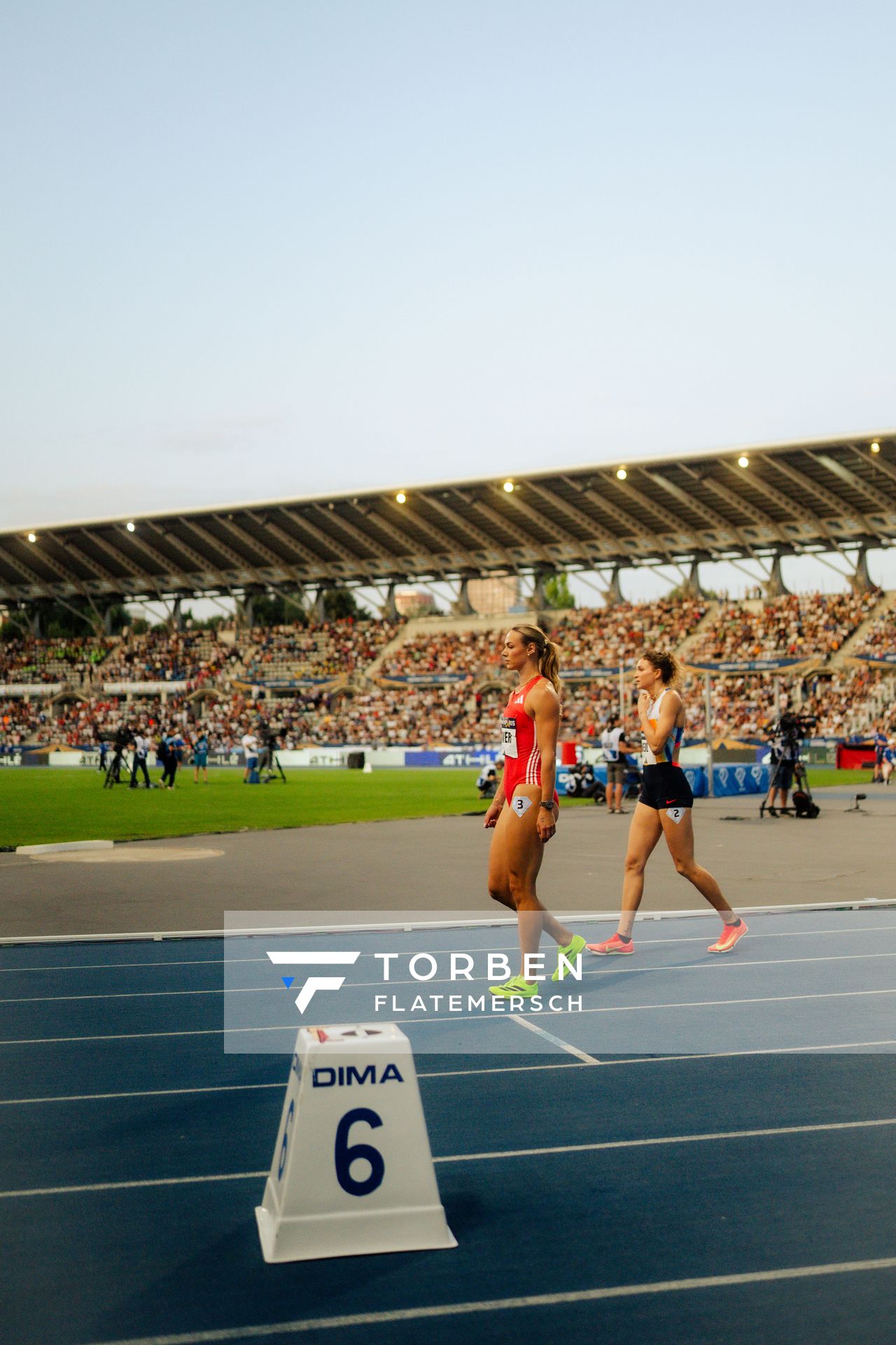 Lieke Klaver (Netherlands) during the at the Wanda Diamond League MEETING de Paris on 20/06/2025 in Paris