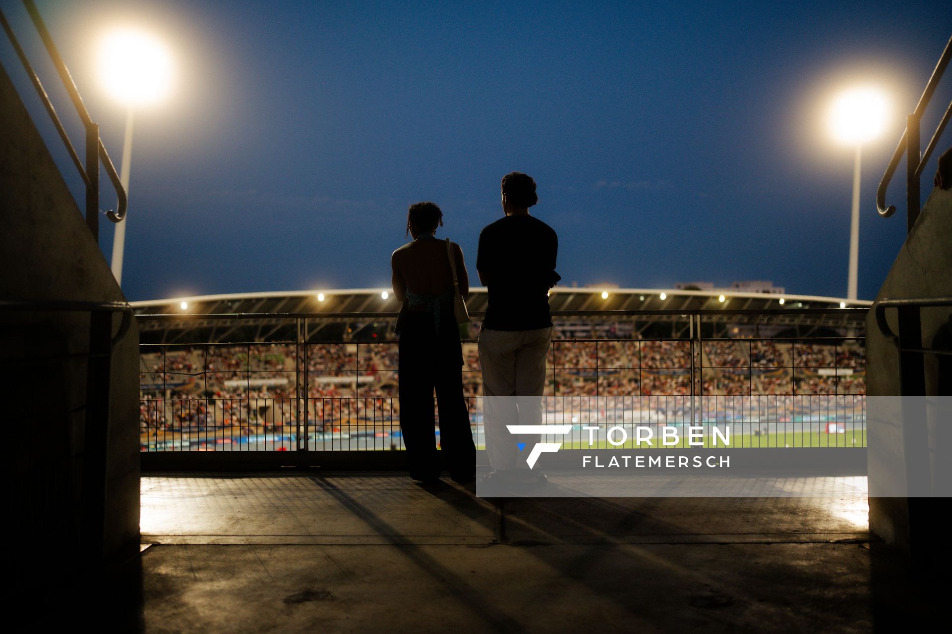Spectator at the Wanda Diamond League MEETING de Paris on 20/06/2025 in Paris