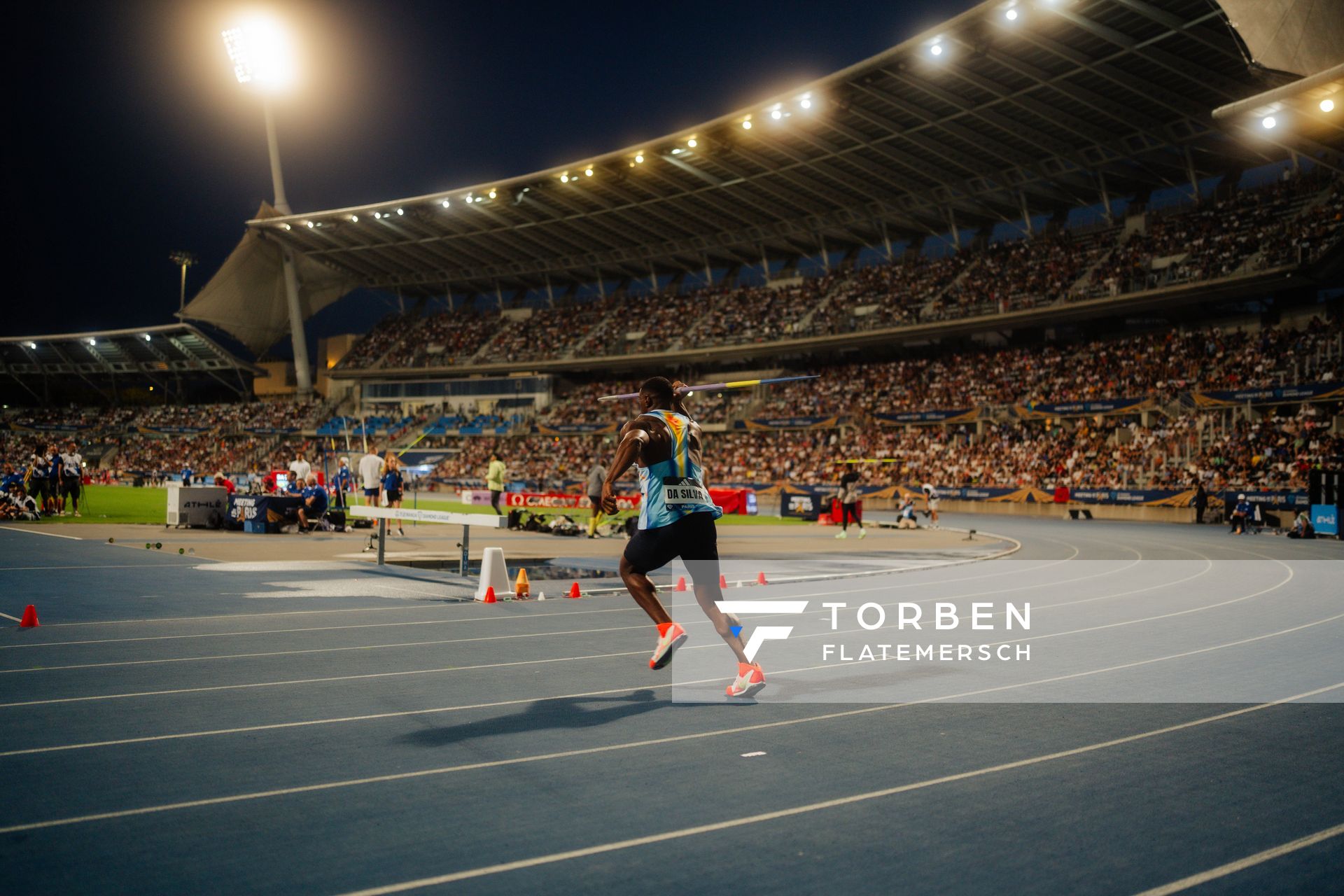 Luiz Mauricio da Silva (Brazil) at the Wanda Diamond League MEETING de Paris on 20/06/2025 in Paris