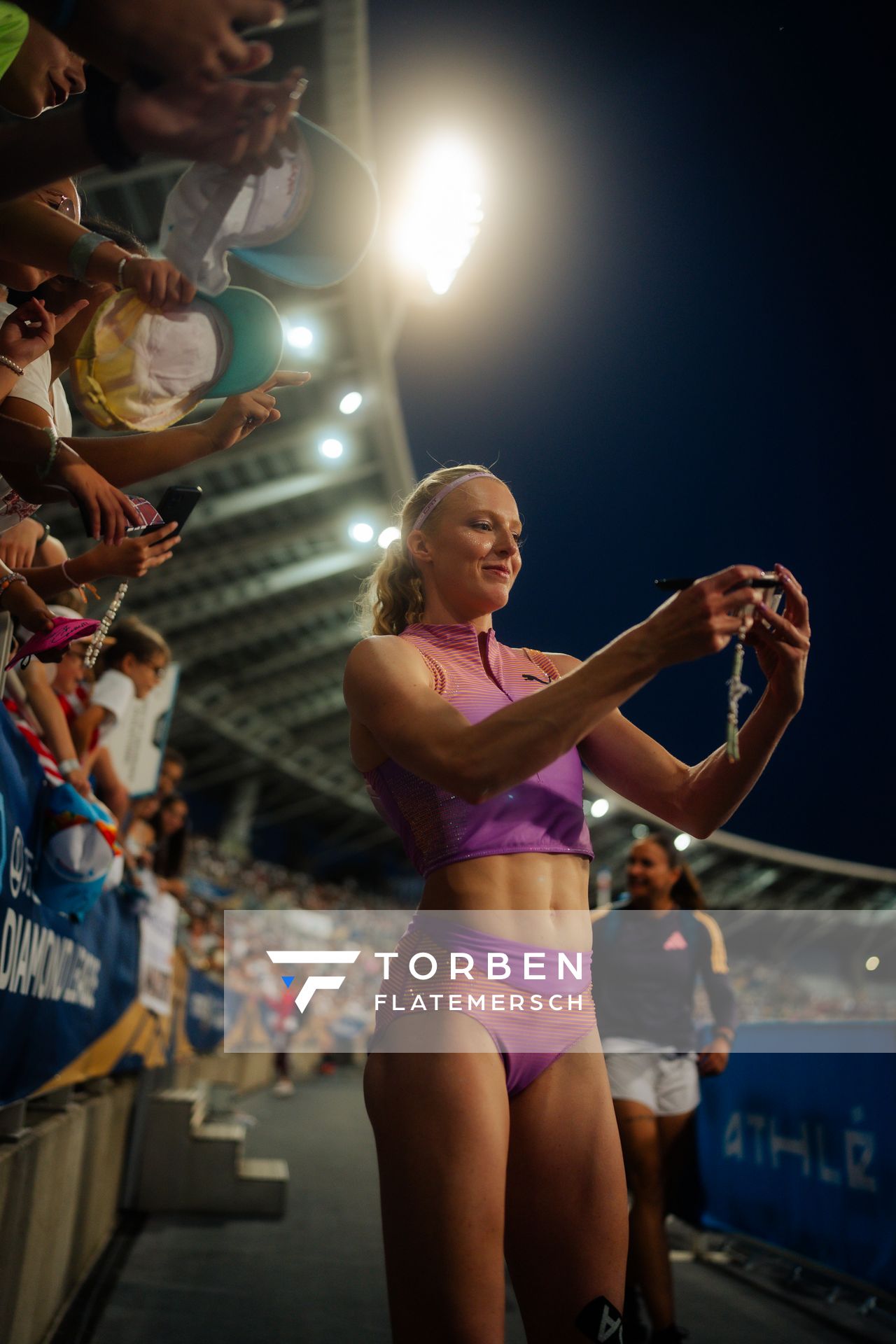 Angelica Moser (Switzerland) during the at the Wanda Diamond League MEETING de Paris on 20/06/2025 in Paris