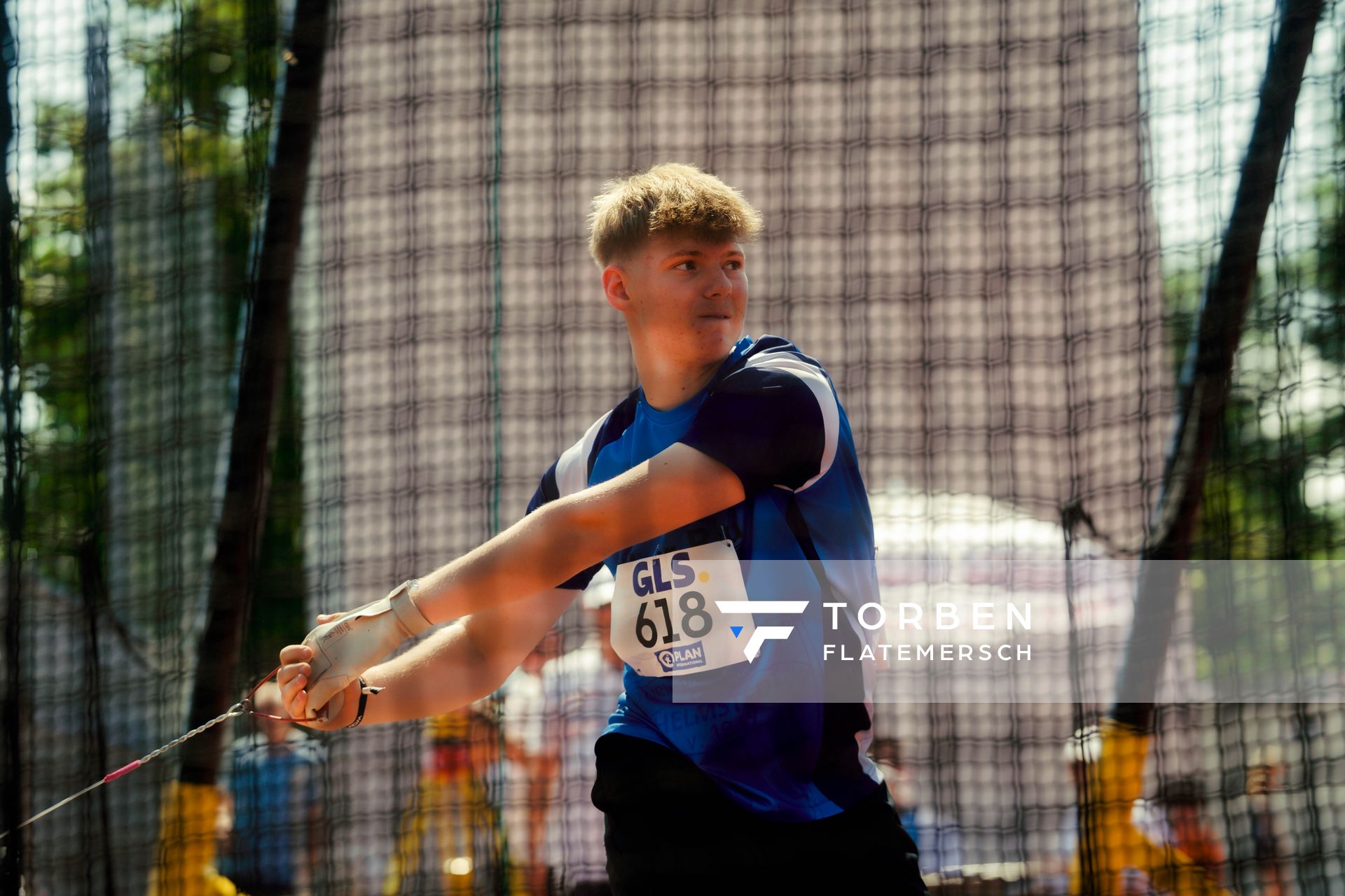 waehrend der U16-/U23-DM am 05.07.2025 im Donaustadion in Ulm