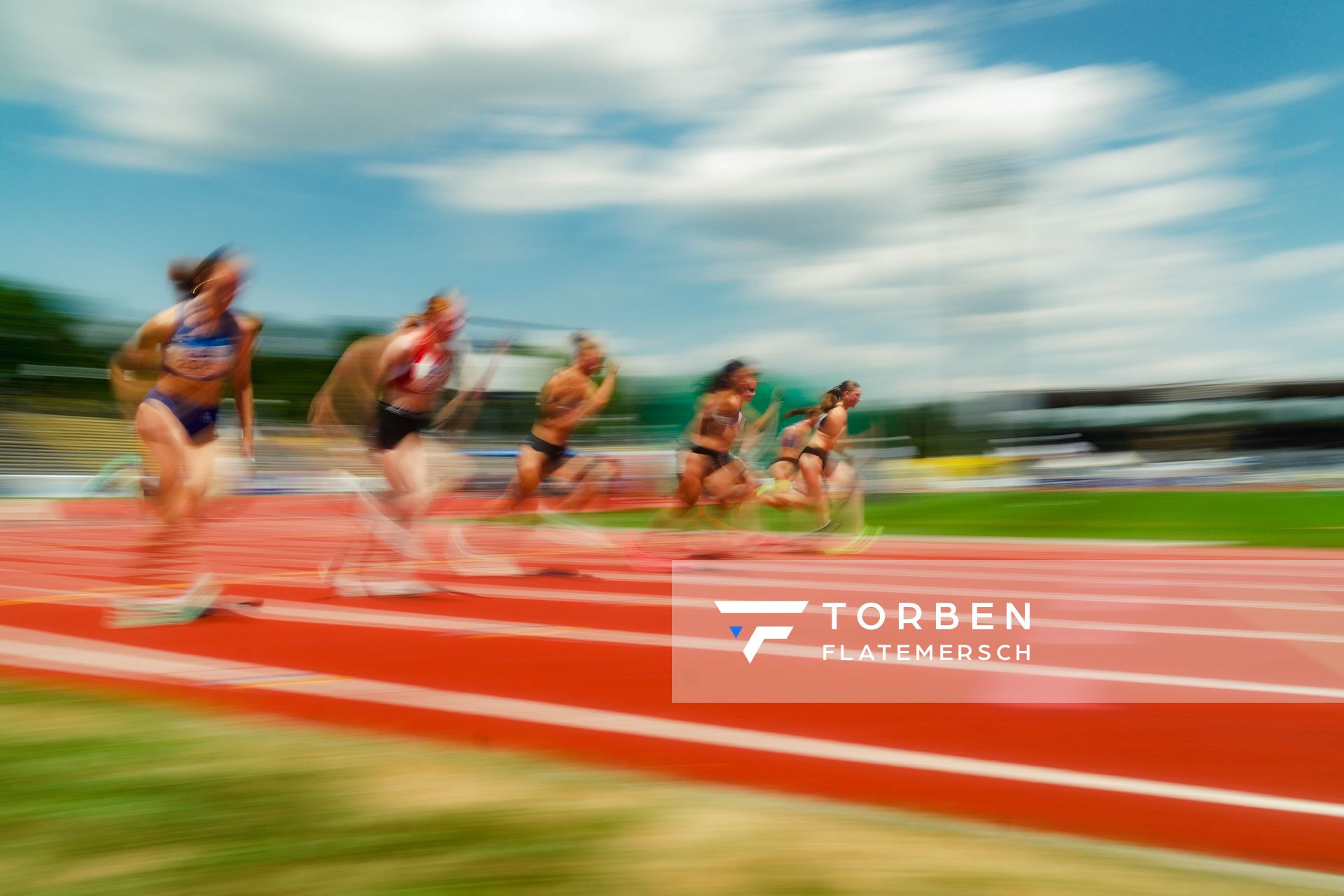 waehrend der U16-/U23-DM am 05.07.2025 im Donaustadion in Ulm