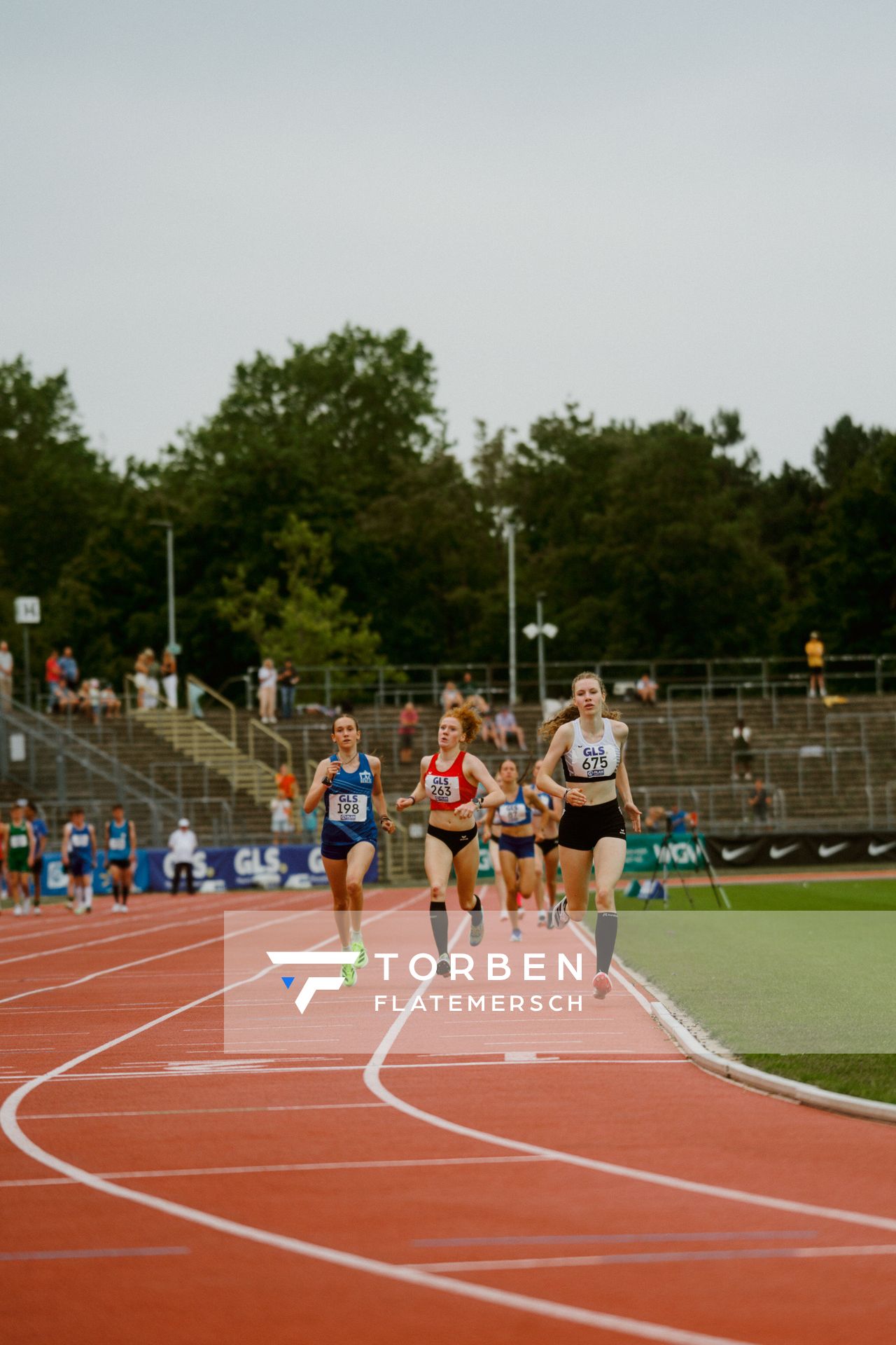 Valerie Fehlandt (LAV Zeven) waehrend der U16-/U23-DM am 06.07.2025 im Donaustadion in Ulm