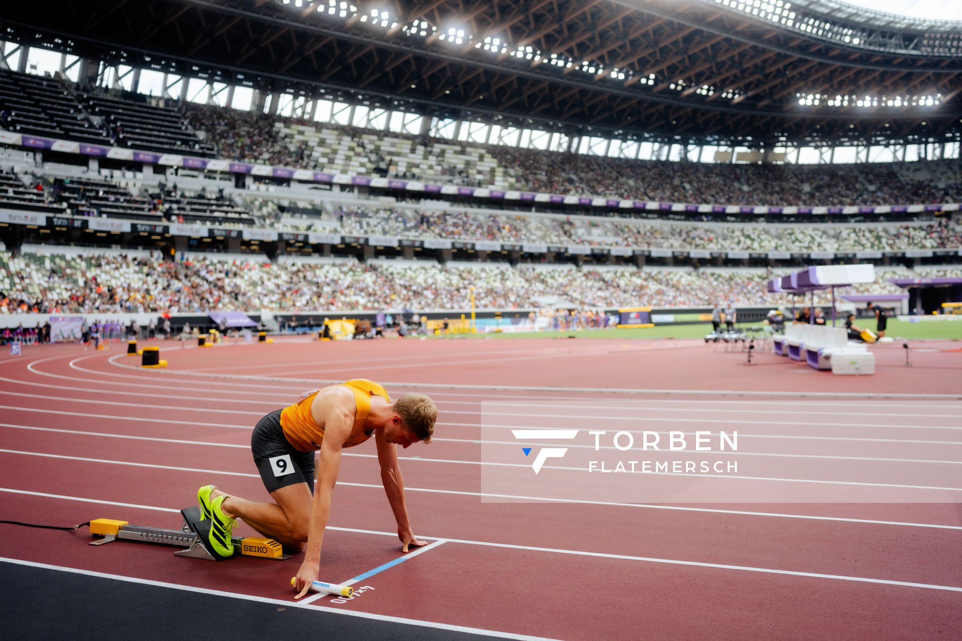 Manuel Sanders (GER) during the World Athletics Championships on 13.09.2025 in Tokyo.