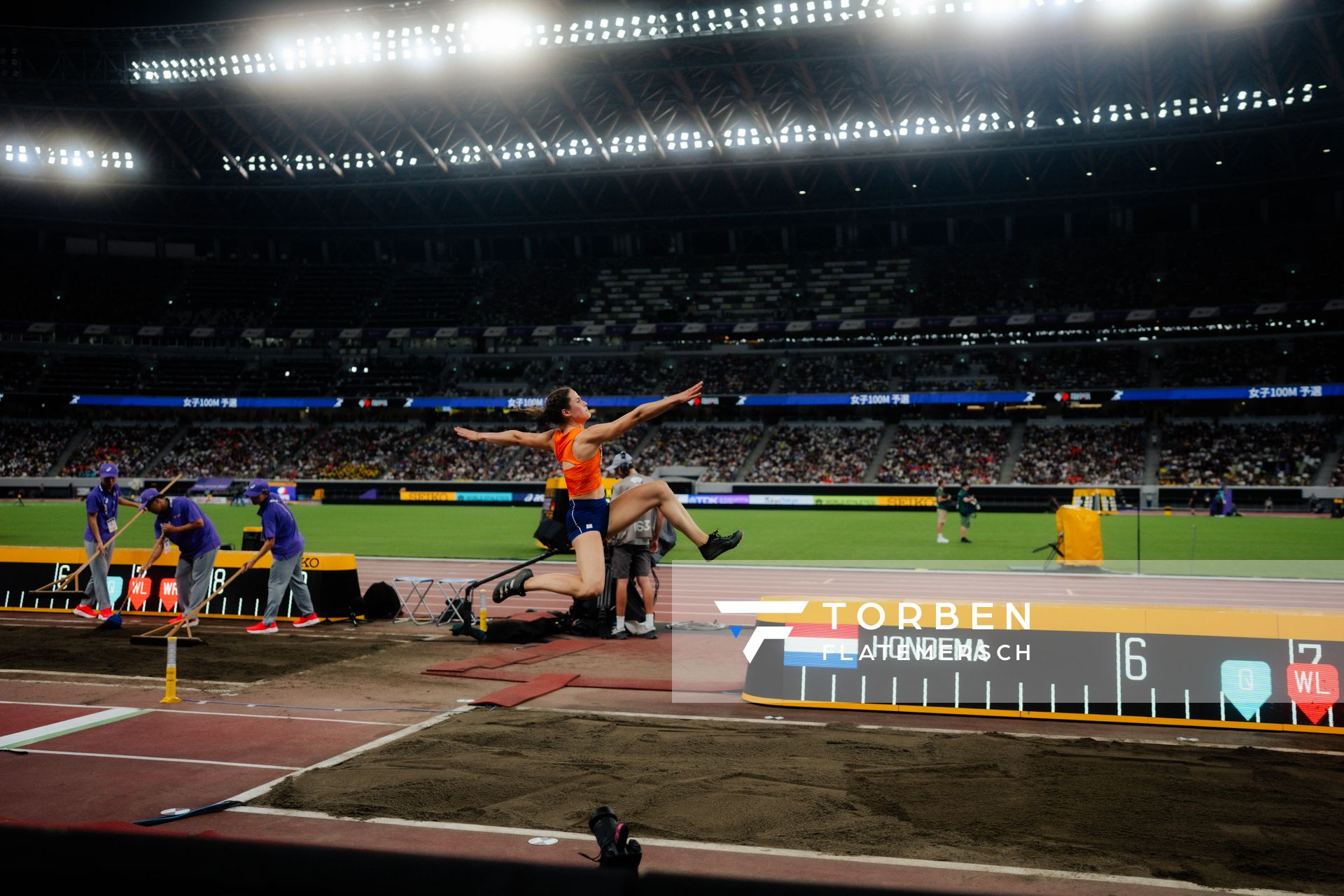 Pauline Hondema (NED) during the World Athletics Championships on 13.09.2025 in Tokyo.