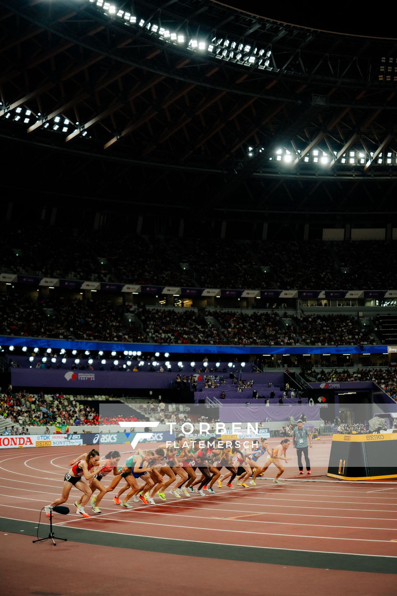 1500m Start with Jolanda Kallabis (GER) during the World Athletics Championships on 13.09.2025 in Tokyo.