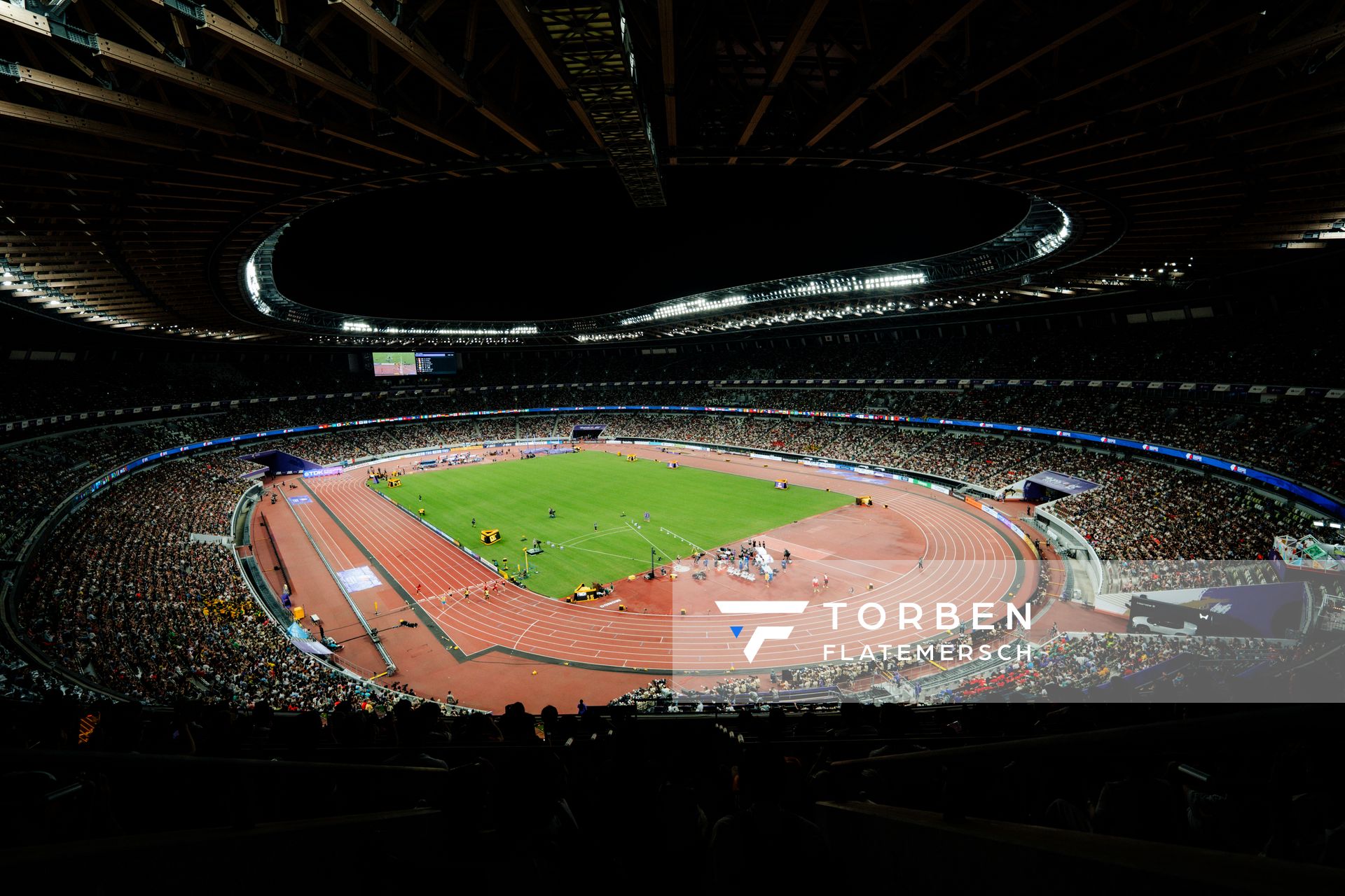 Japan National Stadium during the World Athletics Championships on 13.09.2025 in Tokyo.