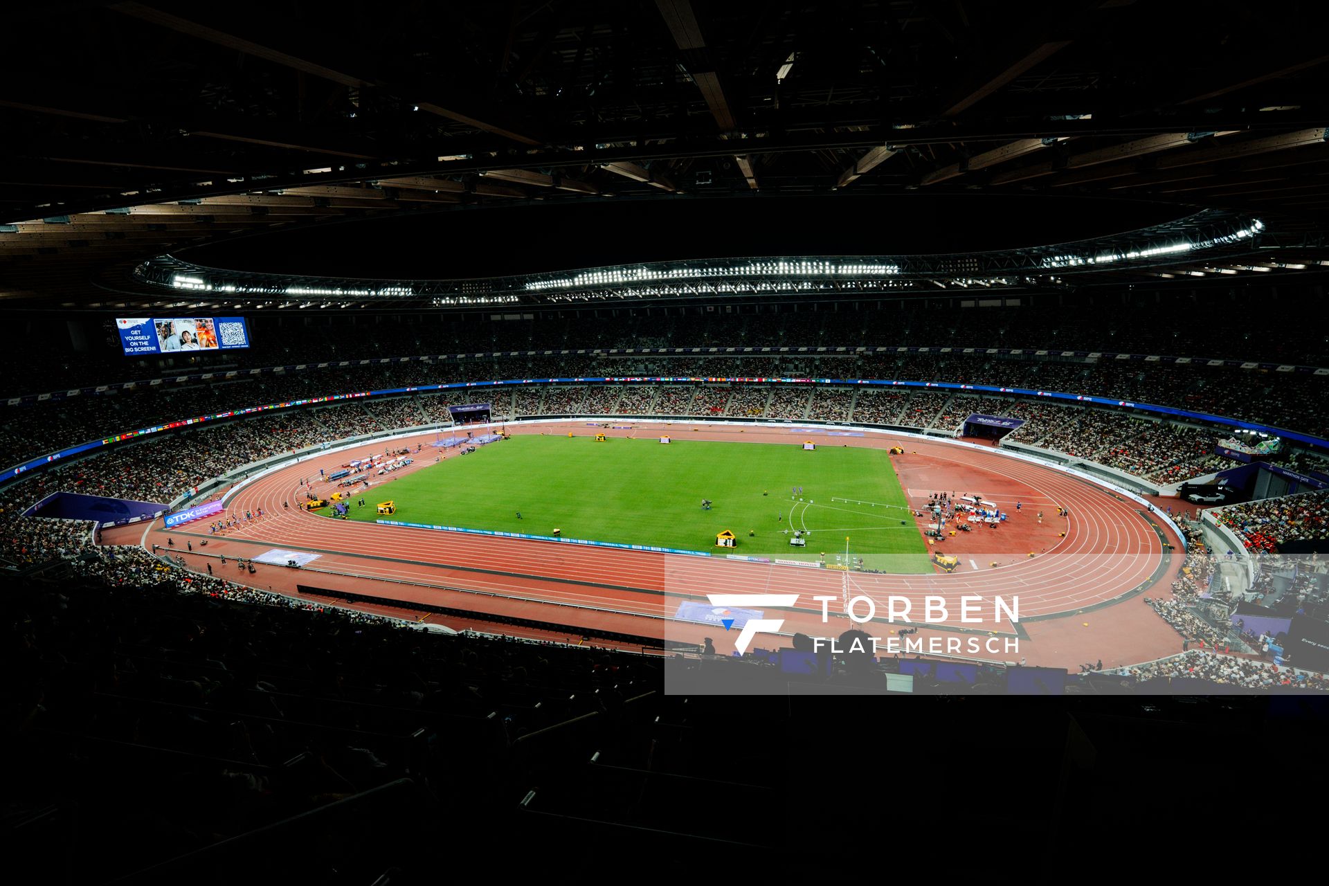 Japan National Stadium during the World Athletics Championships on 13.09.2025 in Tokyo.