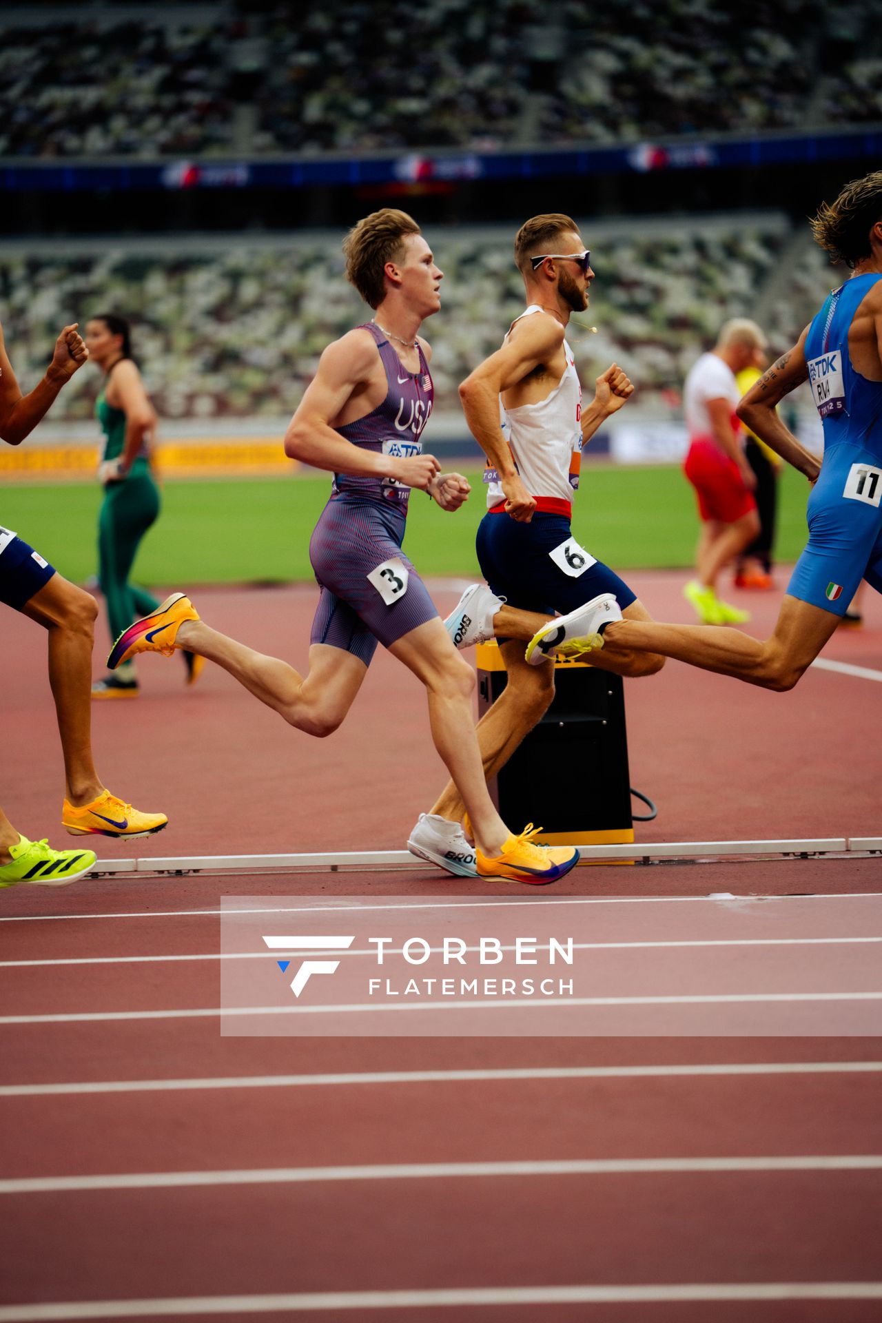 Ethan Strand (USA) during the World Athletics Championships on 14.09.2025 in Tokyo.
