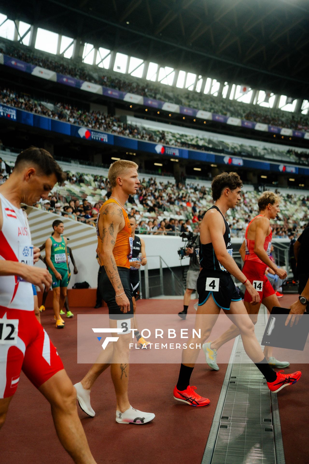 Robert Farken (GER) during the World Athletics Championships on 14.09.2025 in Tokyo.