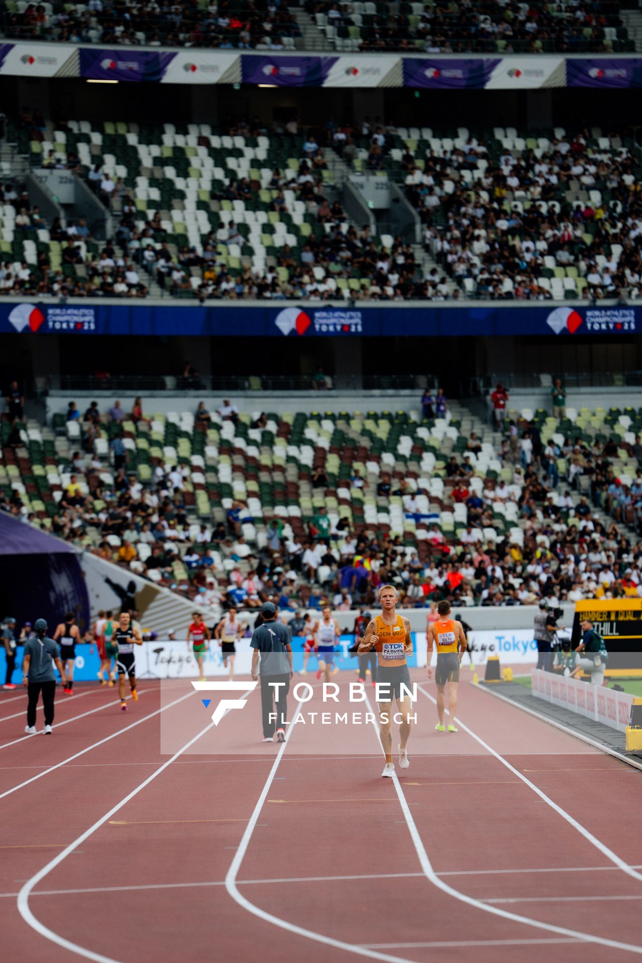 Robert Farken (GER) during the World Athletics Championships on 14.09.2025 in Tokyo.