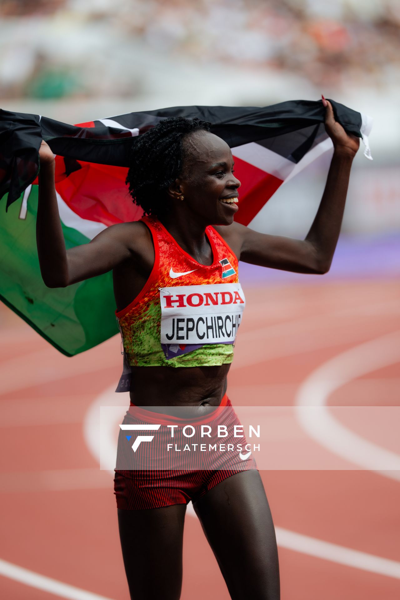 Peres Jepchirchir (KEN) during the World Athletics Championships on 14.09.2025 in Tokyo.