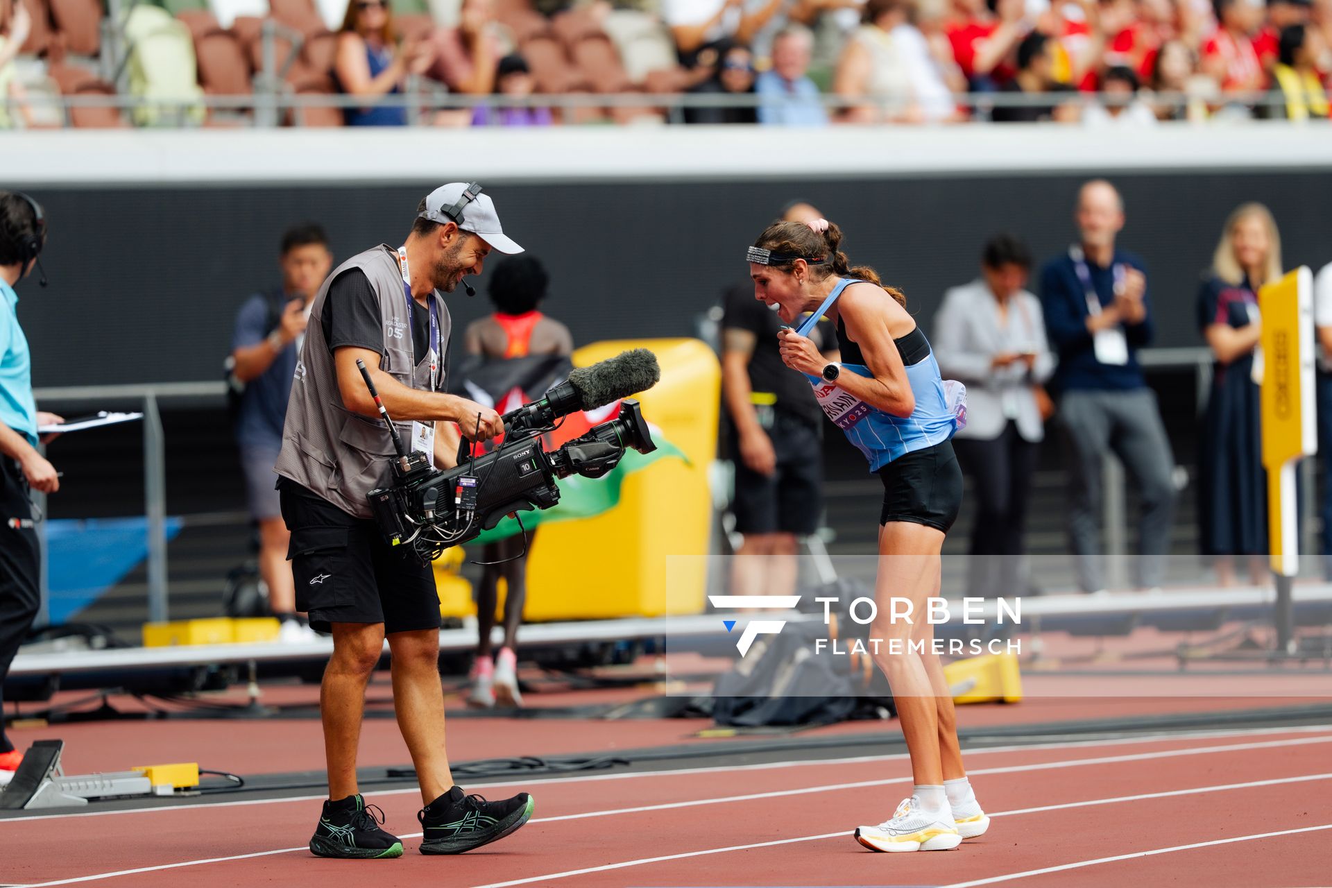 Julia Paternain (URU) during the World Athletics Championships on 14.09.2025 in Tokyo.