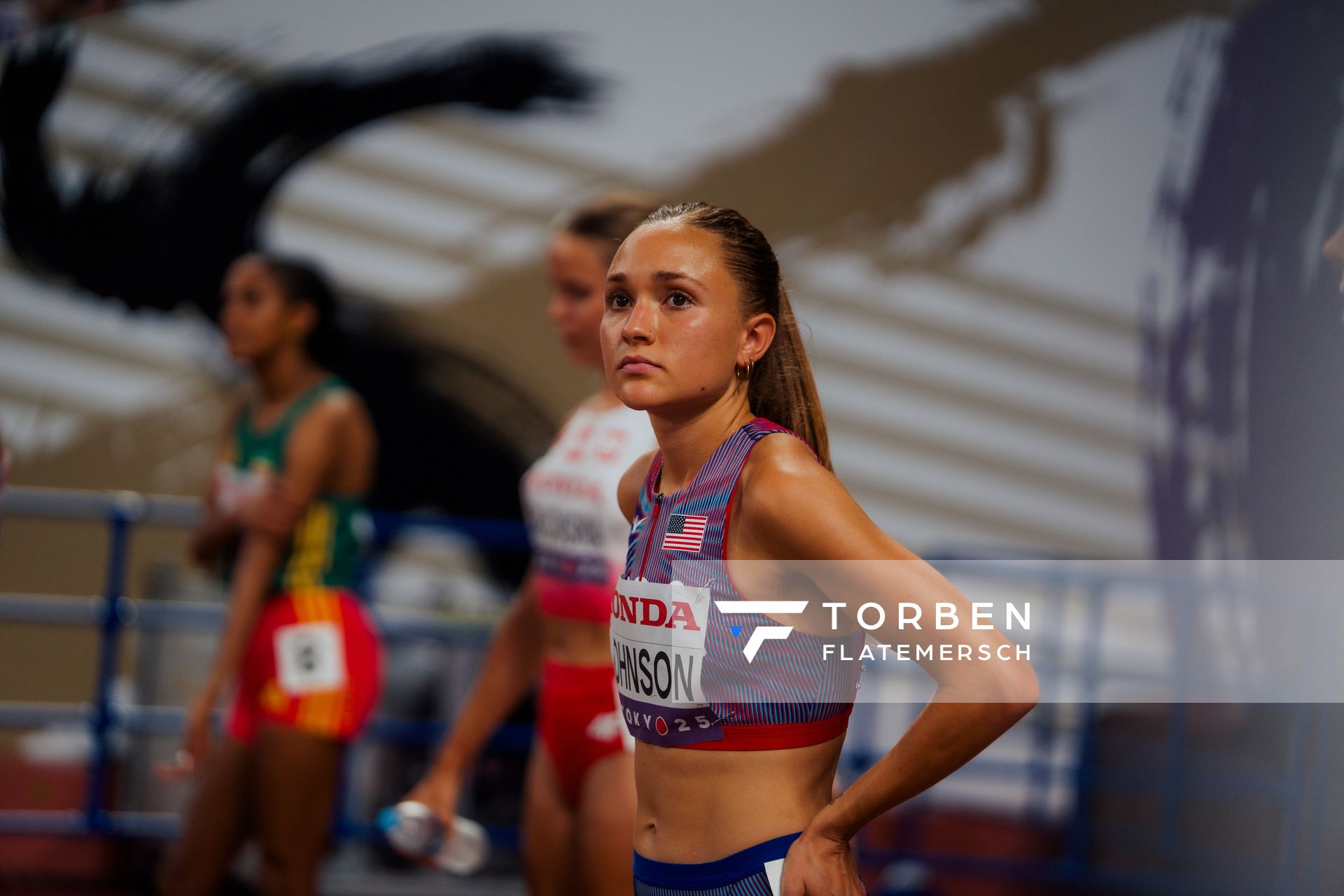 Sinclaire Johnson (USA) during the World Athletics Championships on 14.09.2025 in Tokyo.