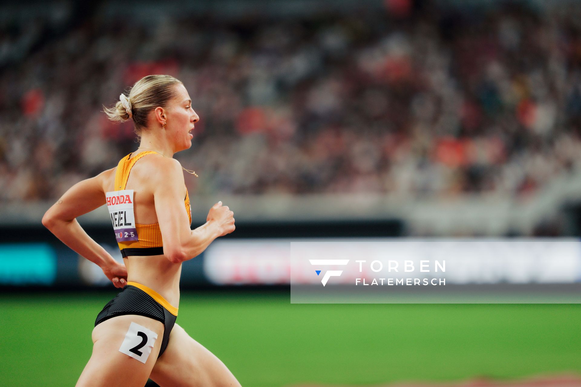 Nele Weßel (GER) during the World Athletics Championships on 14.09.2025 in Tokyo.