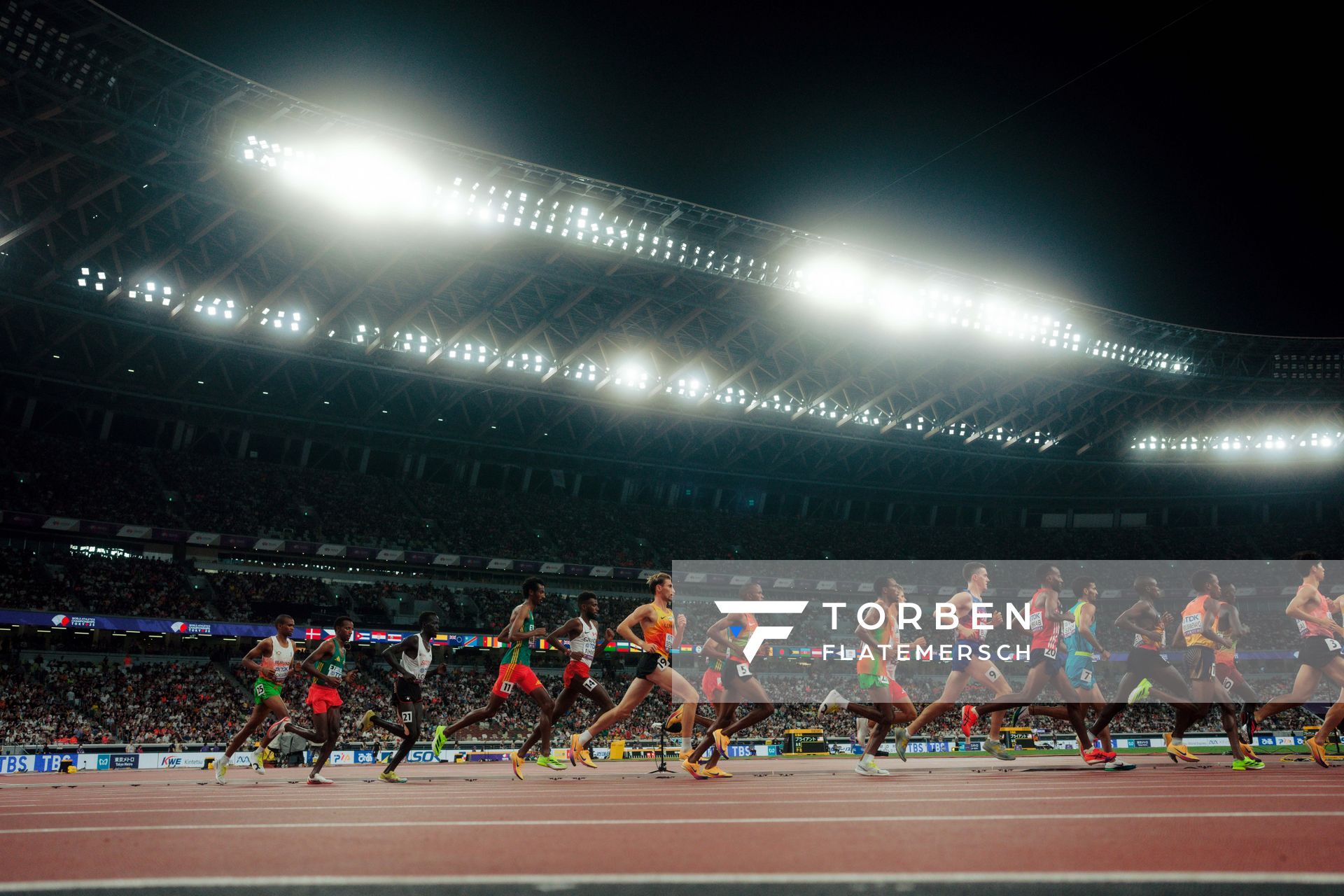 Men’s 10000m with Davor Aaron Bienenfeld (GER) during the World Athletics Championships on 14.09.2025 in Tokyo.