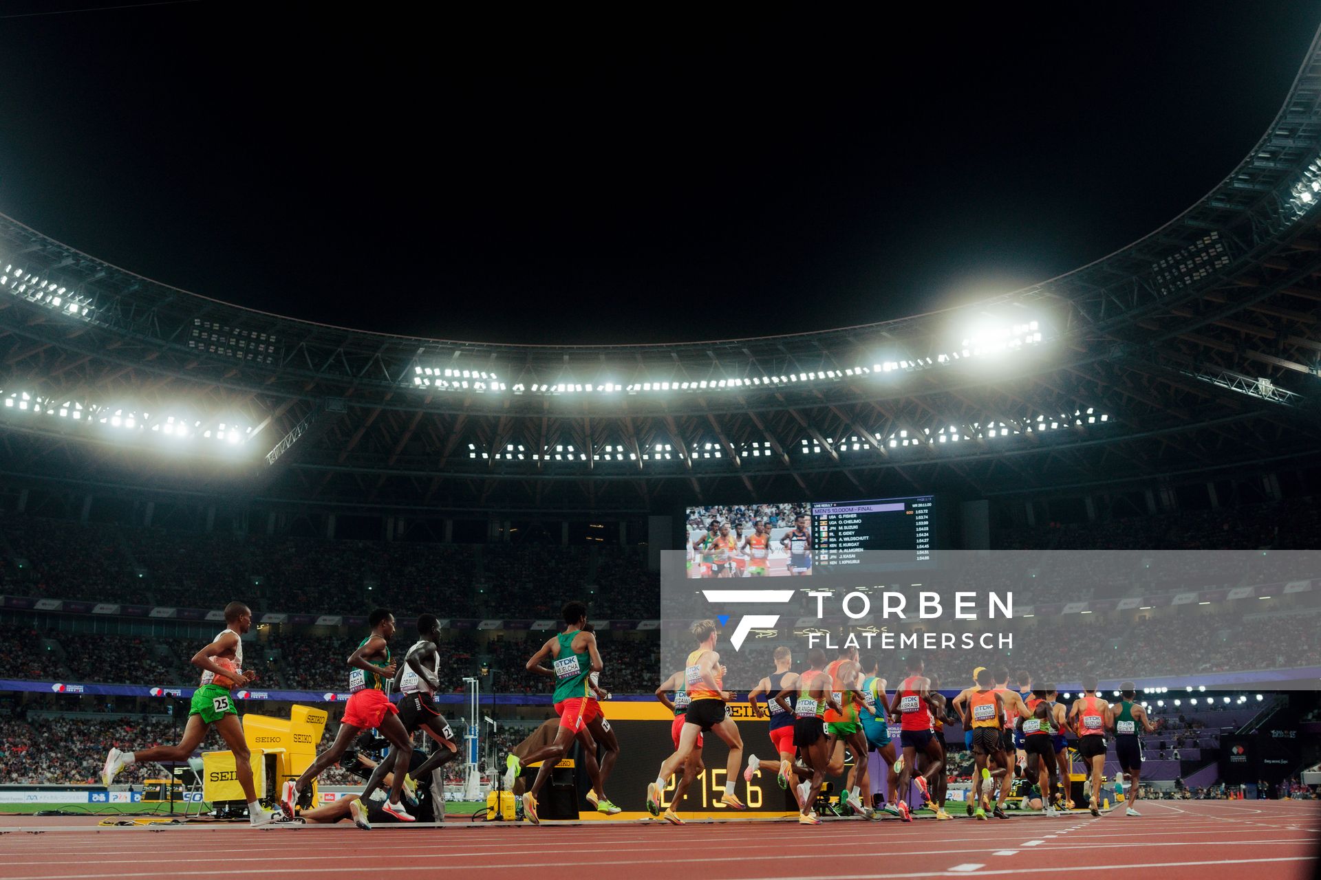 Men’s 10000m with Davor Aaron Bienenfeld (GER) during the World Athletics Championships on 14.09.2025 in Tokyo.