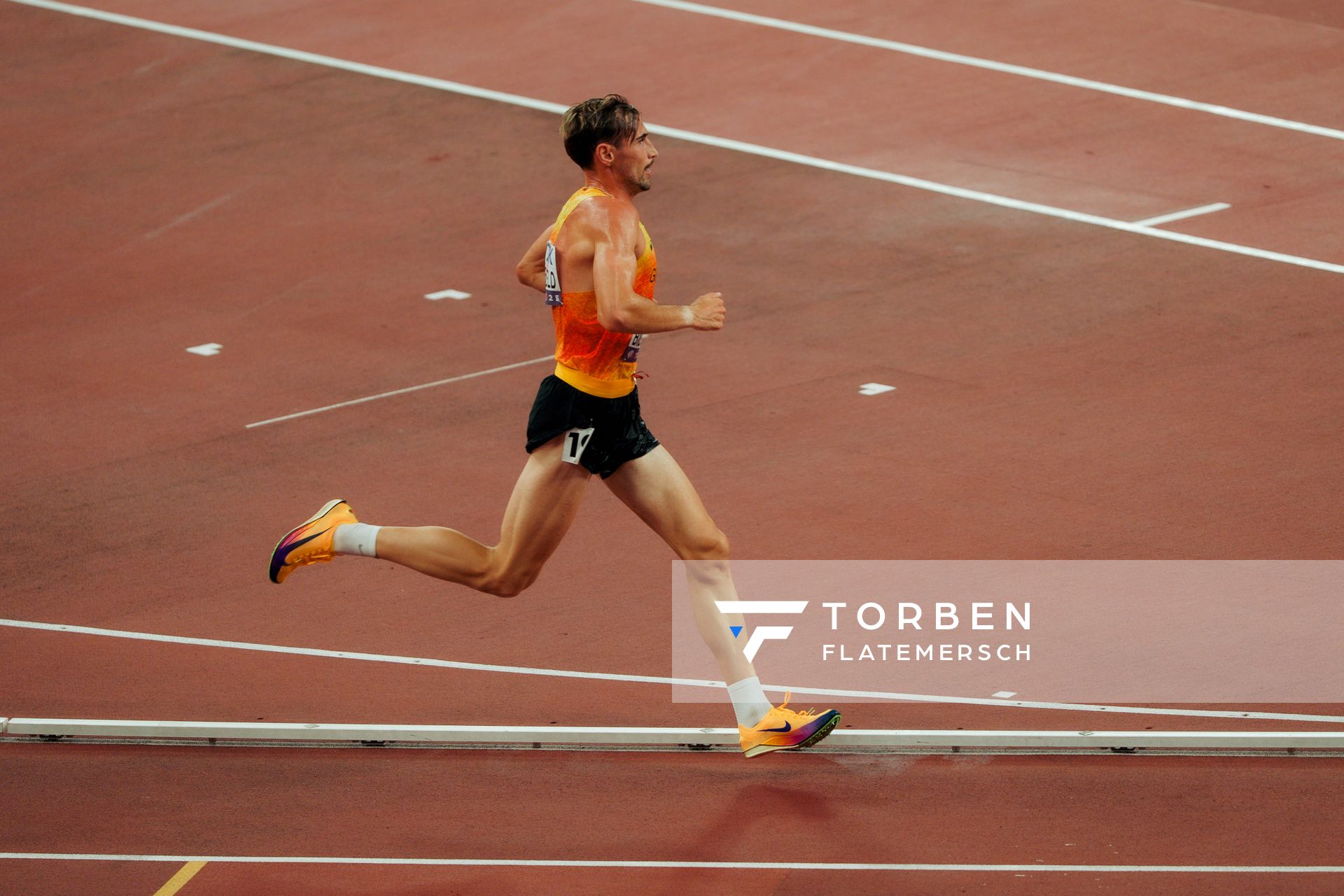 Davor Aaron Bienenfeld (GER) during the World Athletics Championships on 14.09.2025 in Tokyo.