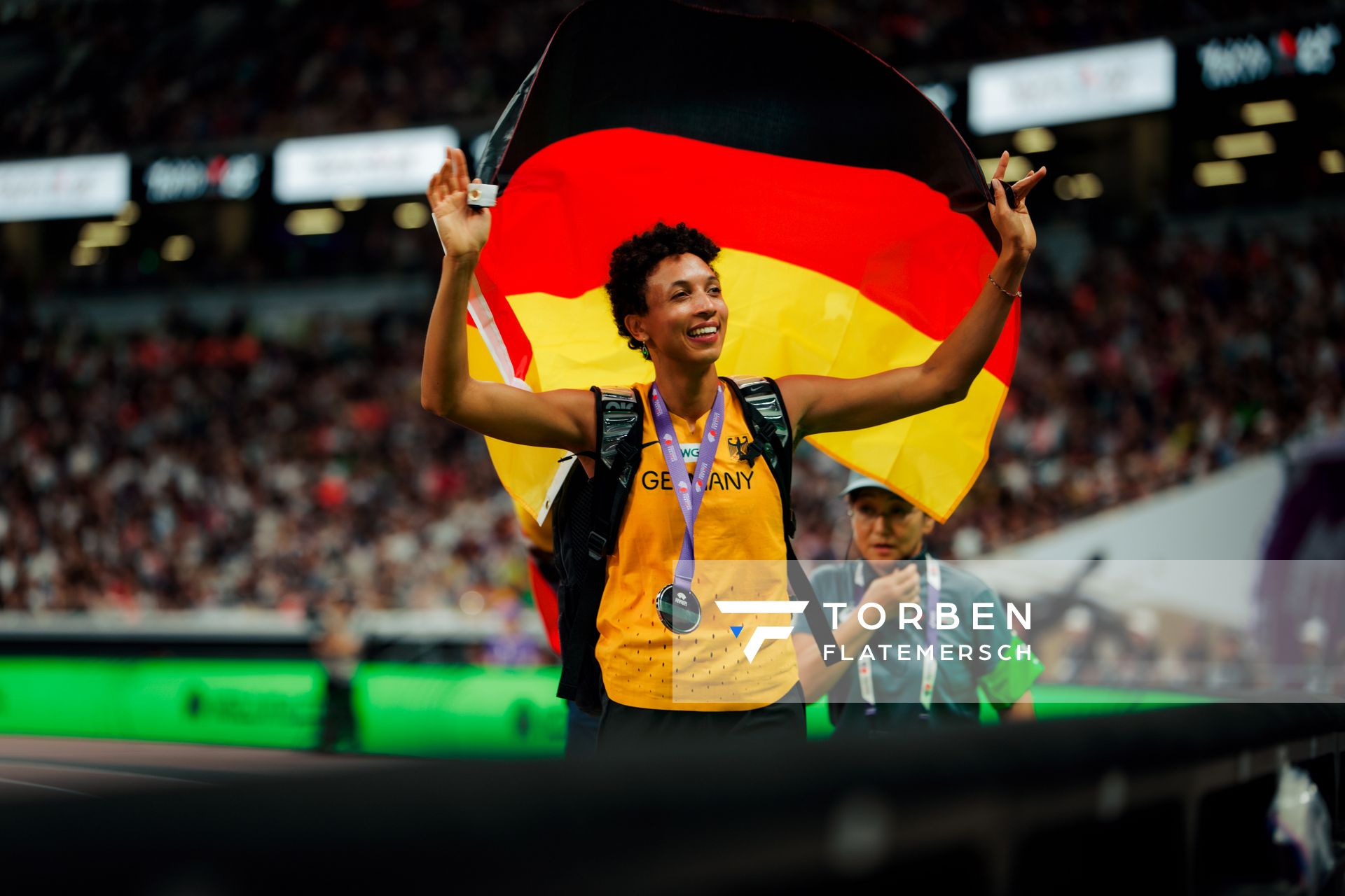 Malaika Mihambo (GER) during the World Athletics Championships on 14.09.2025 in Tokyo.
