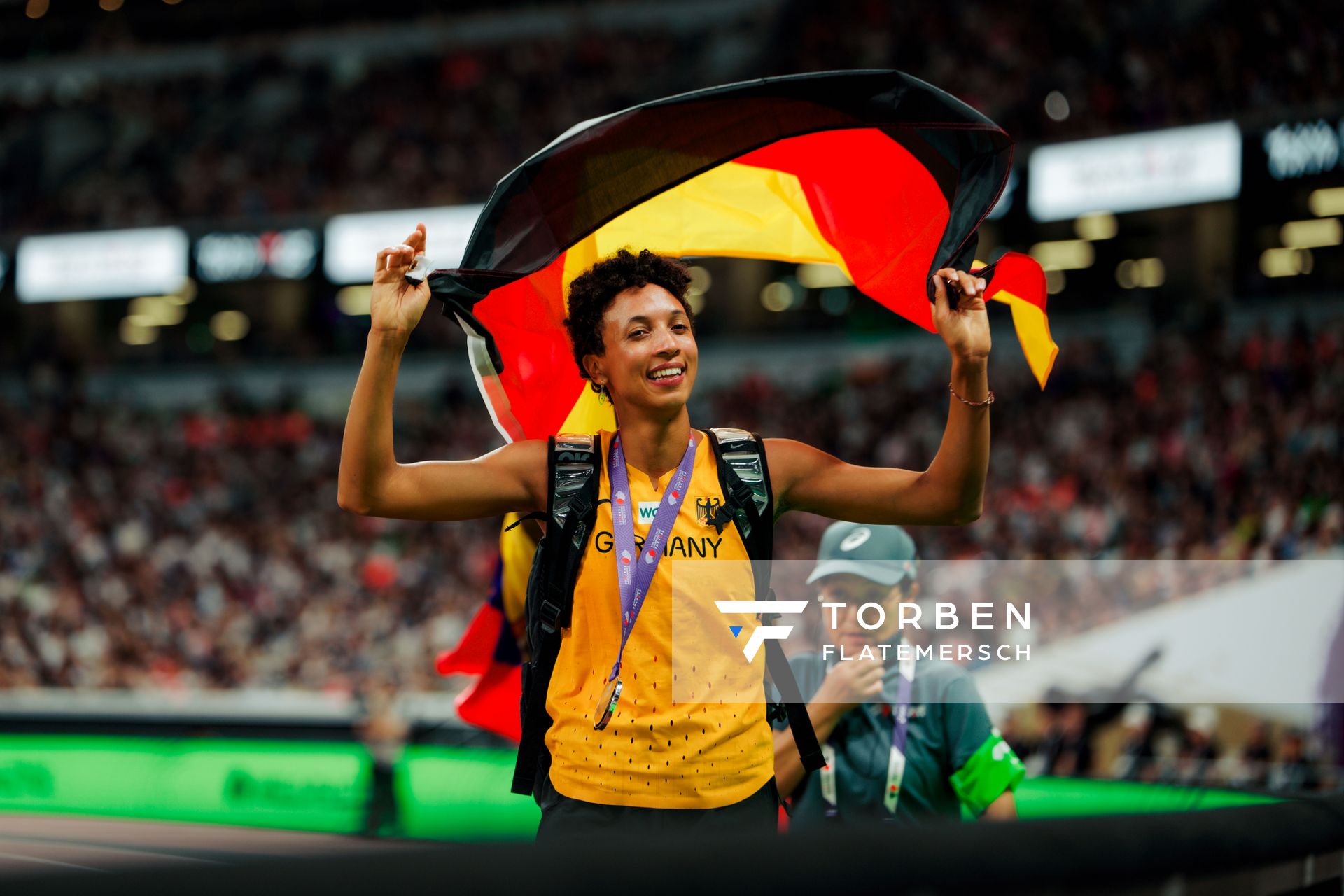 Malaika Mihambo (GER) during the World Athletics Championships on 14.09.2025 in Tokyo.