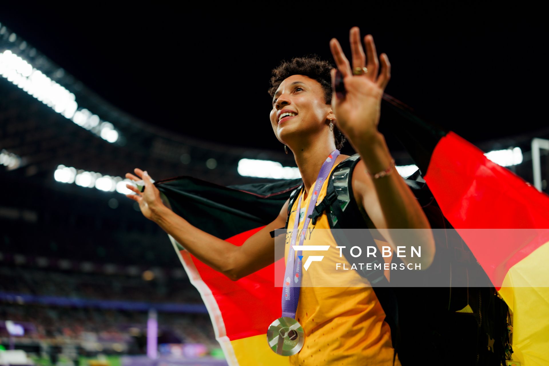 Malaika Mihambo (GER) during the World Athletics Championships on 14.09.2025 in Tokyo.