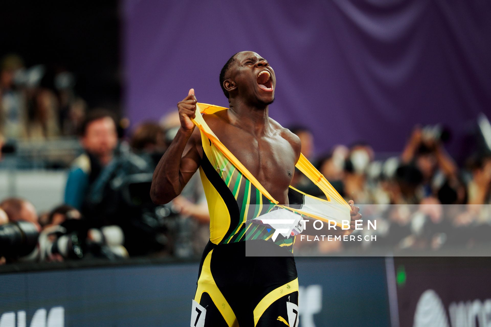 Oblique Seville (JAM) during the World Athletics Championships on 14.09.2025 in Tokyo.