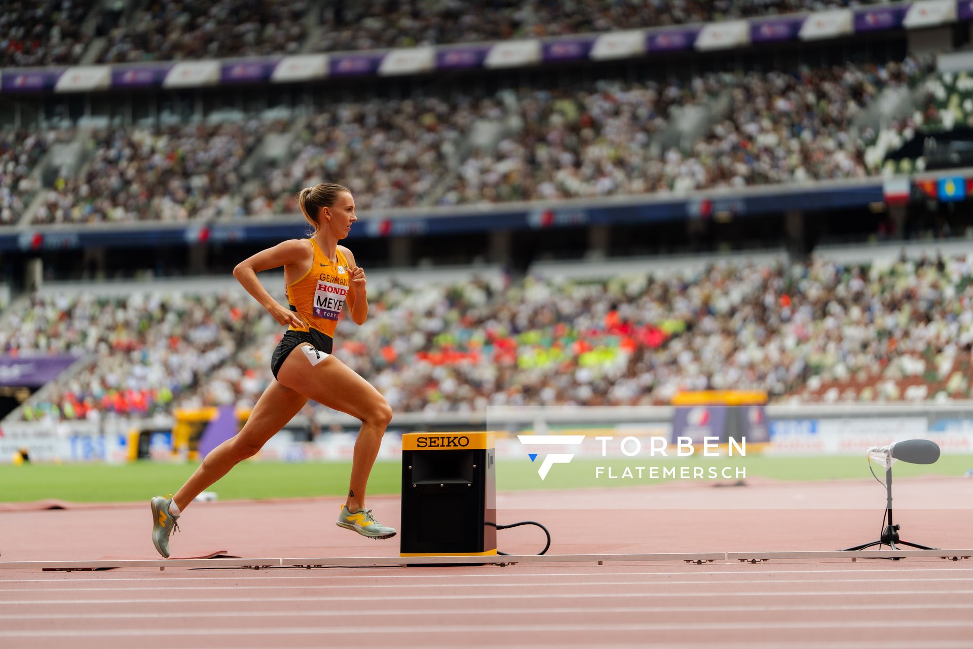 Lea Meyer (GER) during the World Athletics Championships on 15.09.2025 in Tokyo.