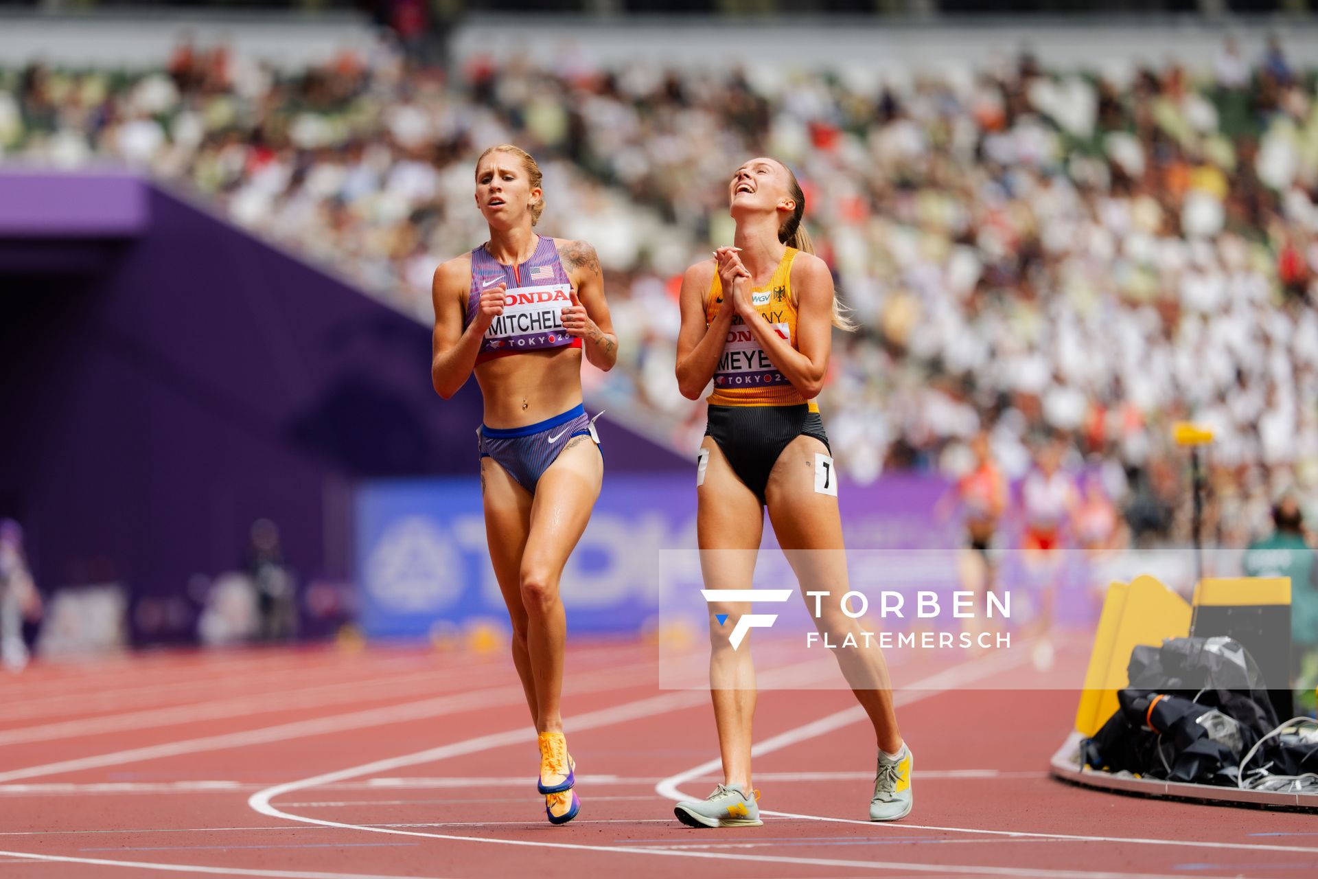 Lea Meyer (GER) during the World Athletics Championships on 15.09.2025 in Tokyo.