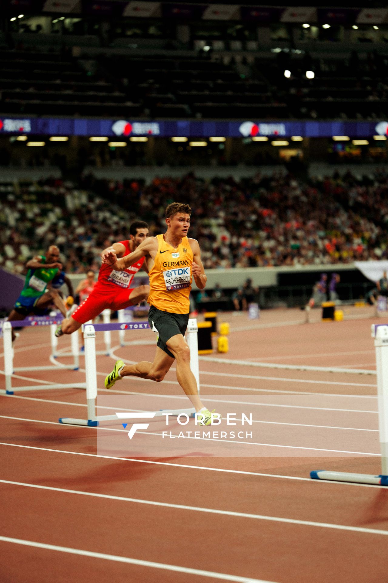 Owe Fischer Breiholz (GER) during the World Athletics Championships on 15.09.2025 in Tokyo.