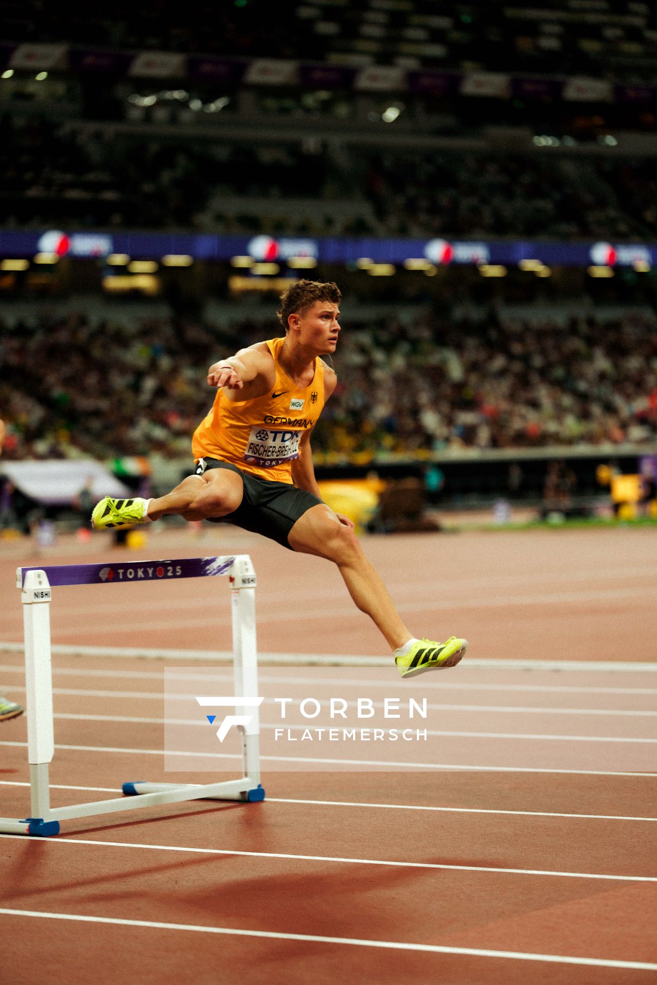 Owe Fischer Breiholz (GER) during the World Athletics Championships on 15.09.2025 in Tokyo.