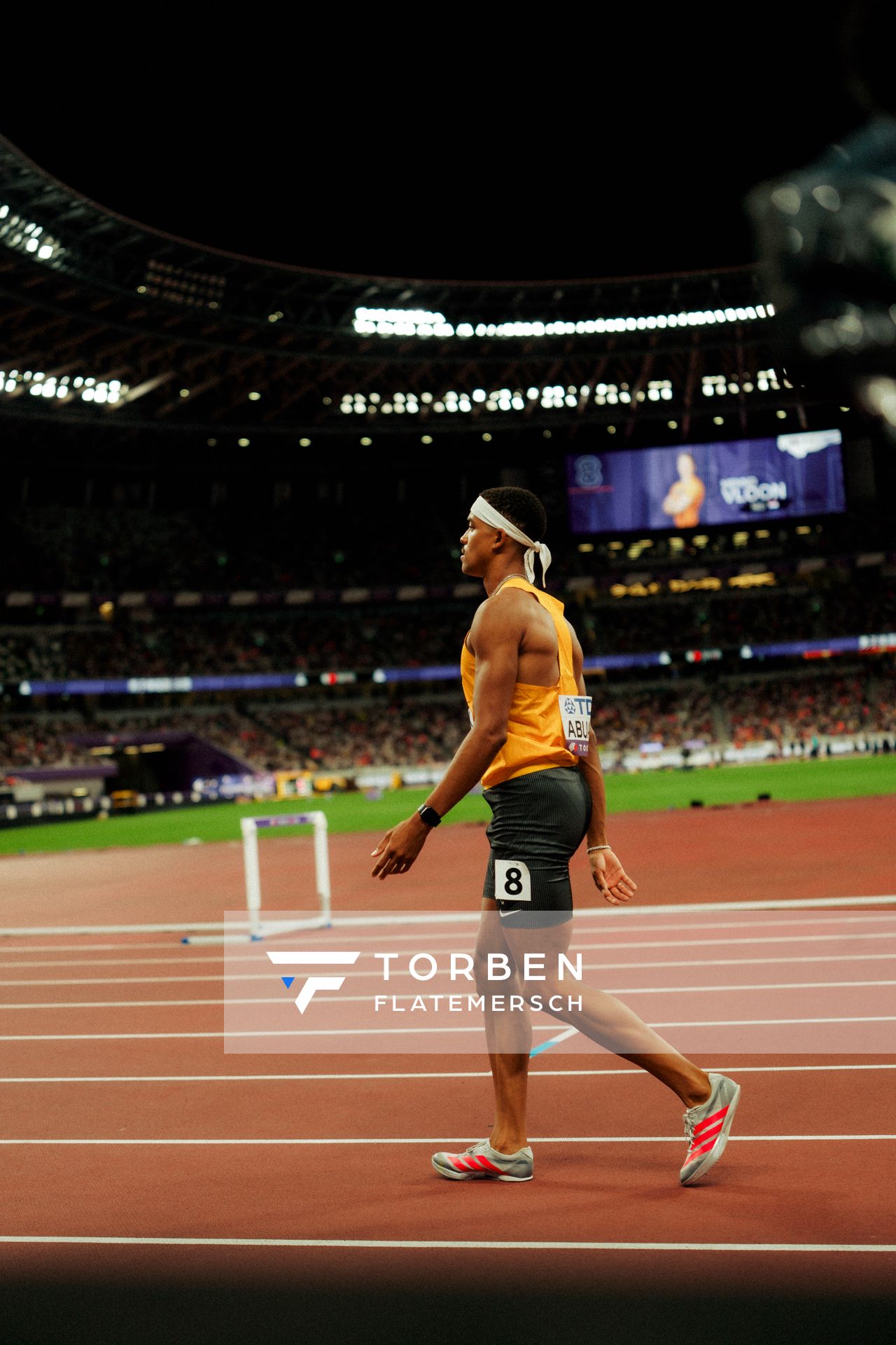 Joshua Abuaku (GER) during the World Athletics Championships on 15.09.2025 in Tokyo.