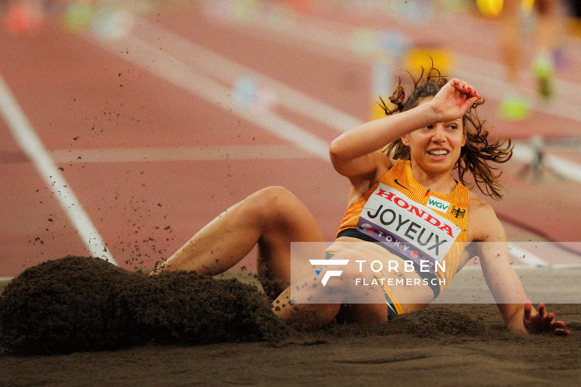 Caroline Joyeux (GER) during the World Athletics Championships on 16.09.2025 in Tokyo.