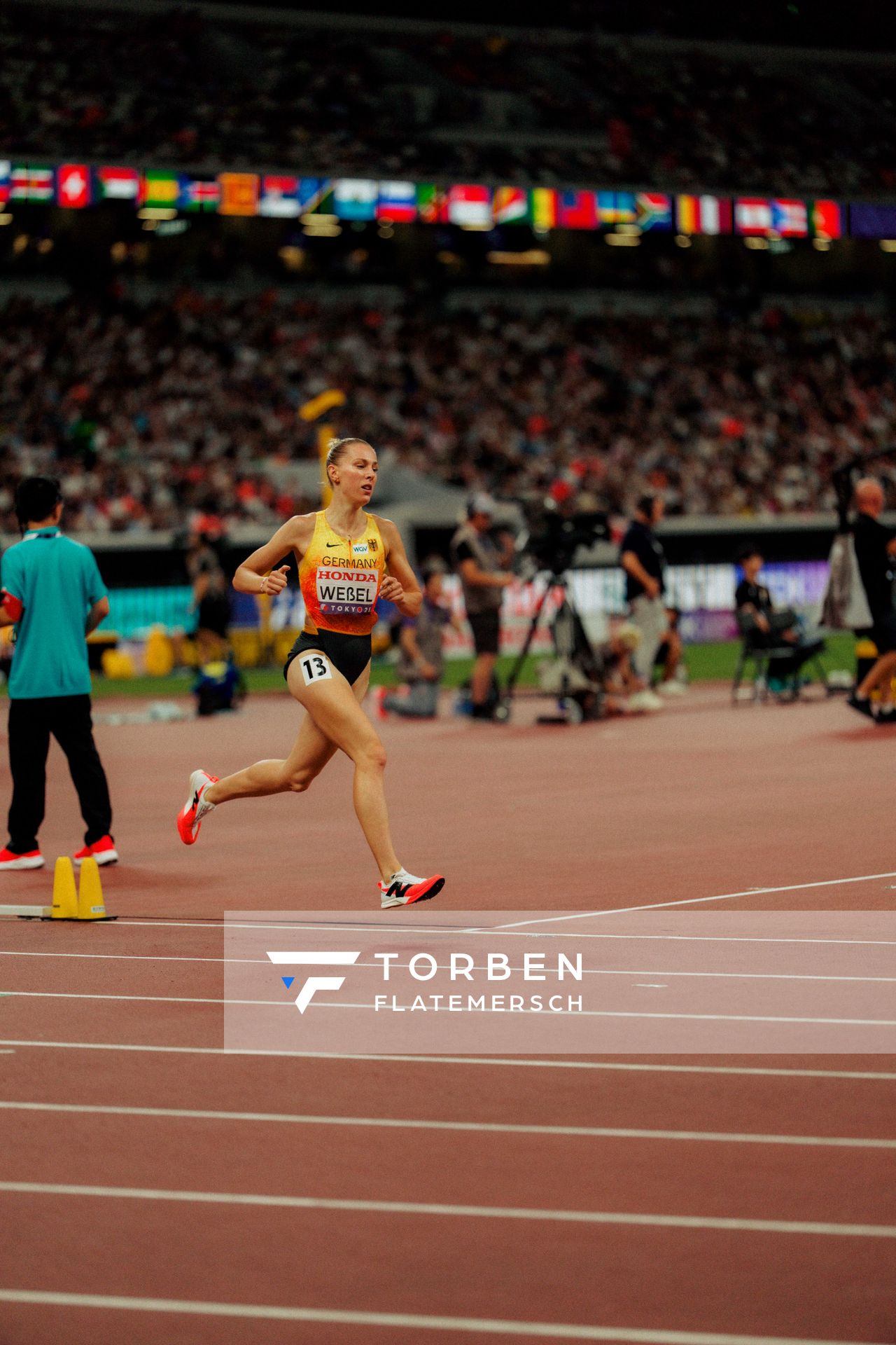 Nele Weßel (GER) during the World Athletics Championships on 16.09.2025 in Tokyo.
