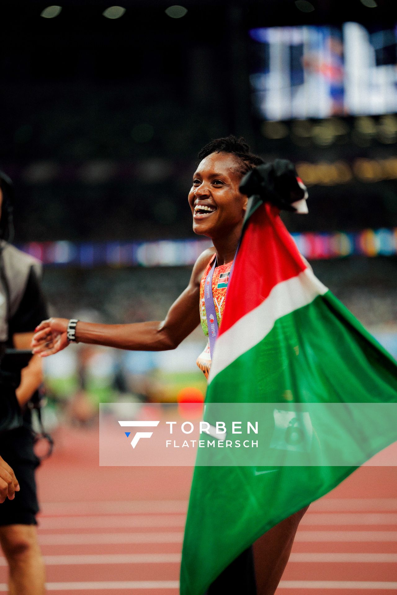 Faith Kipyegon (KEN) during the World Athletics Championships on 16.09.2025 in Tokyo.