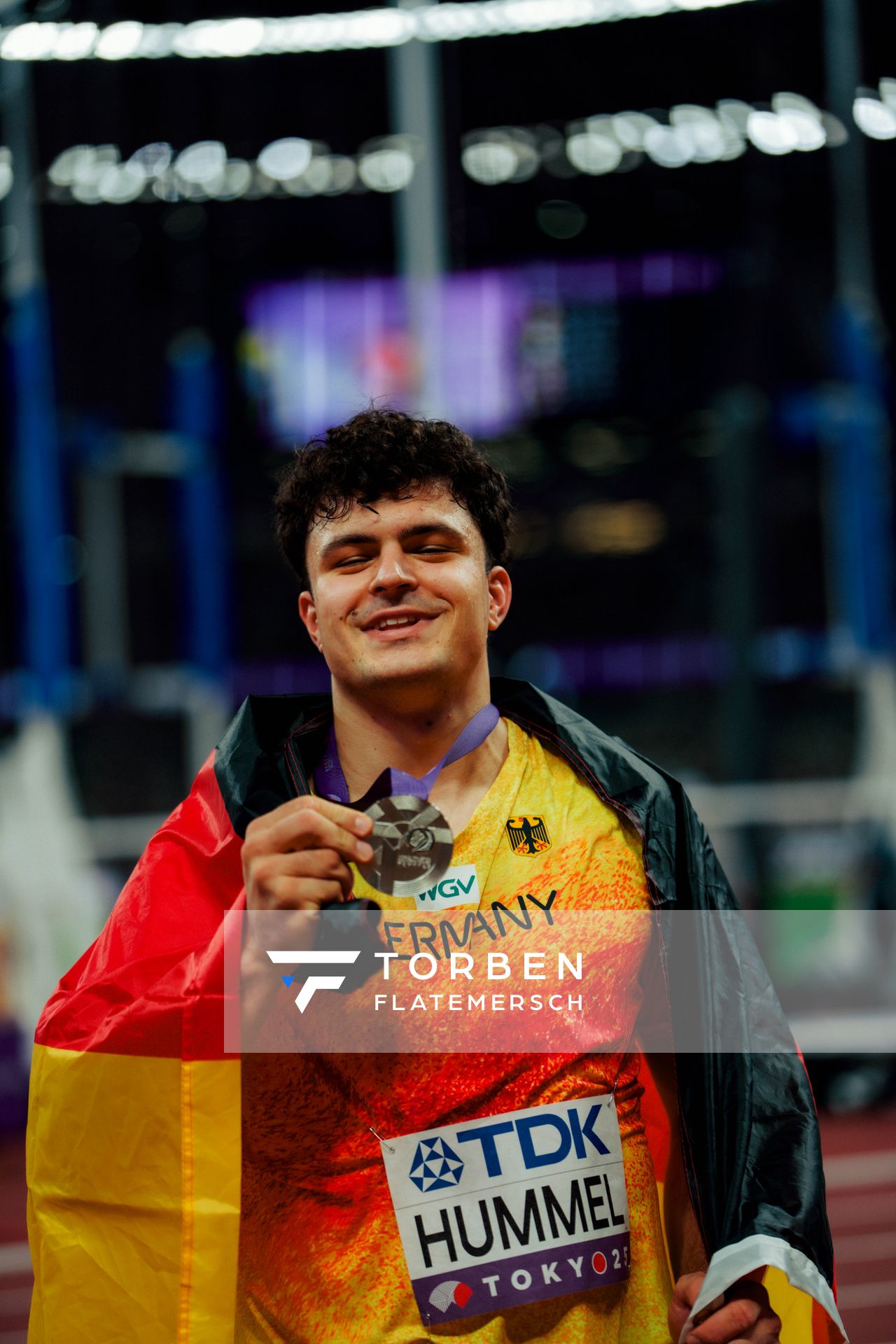 Merlin Hummel (GER) during the World Athletics Championships on 16.09.2025 in Tokyo.