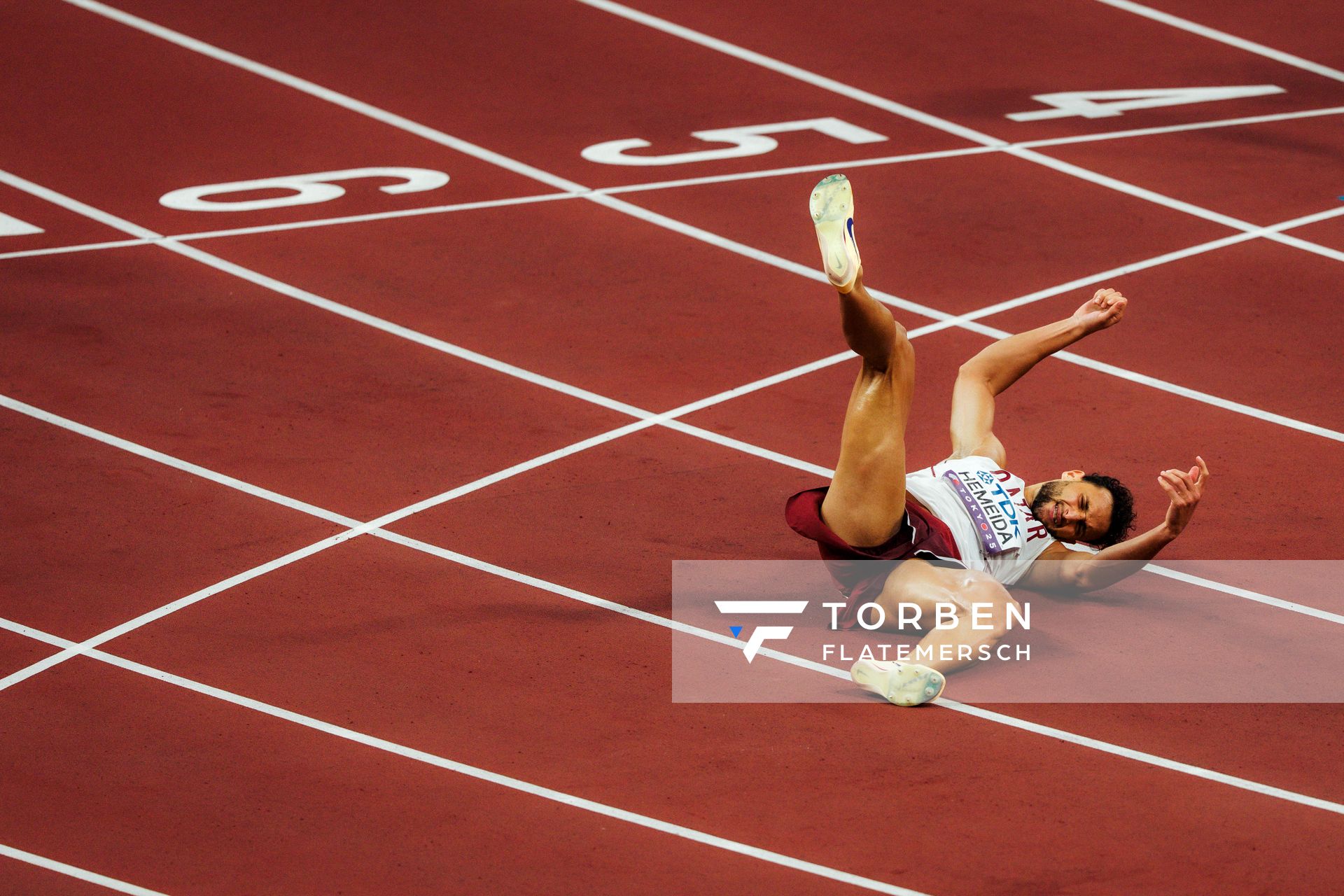 Bassem Hemeida (QAT) during the World Athletics Championships on 17.09.2025 in Tokyo.