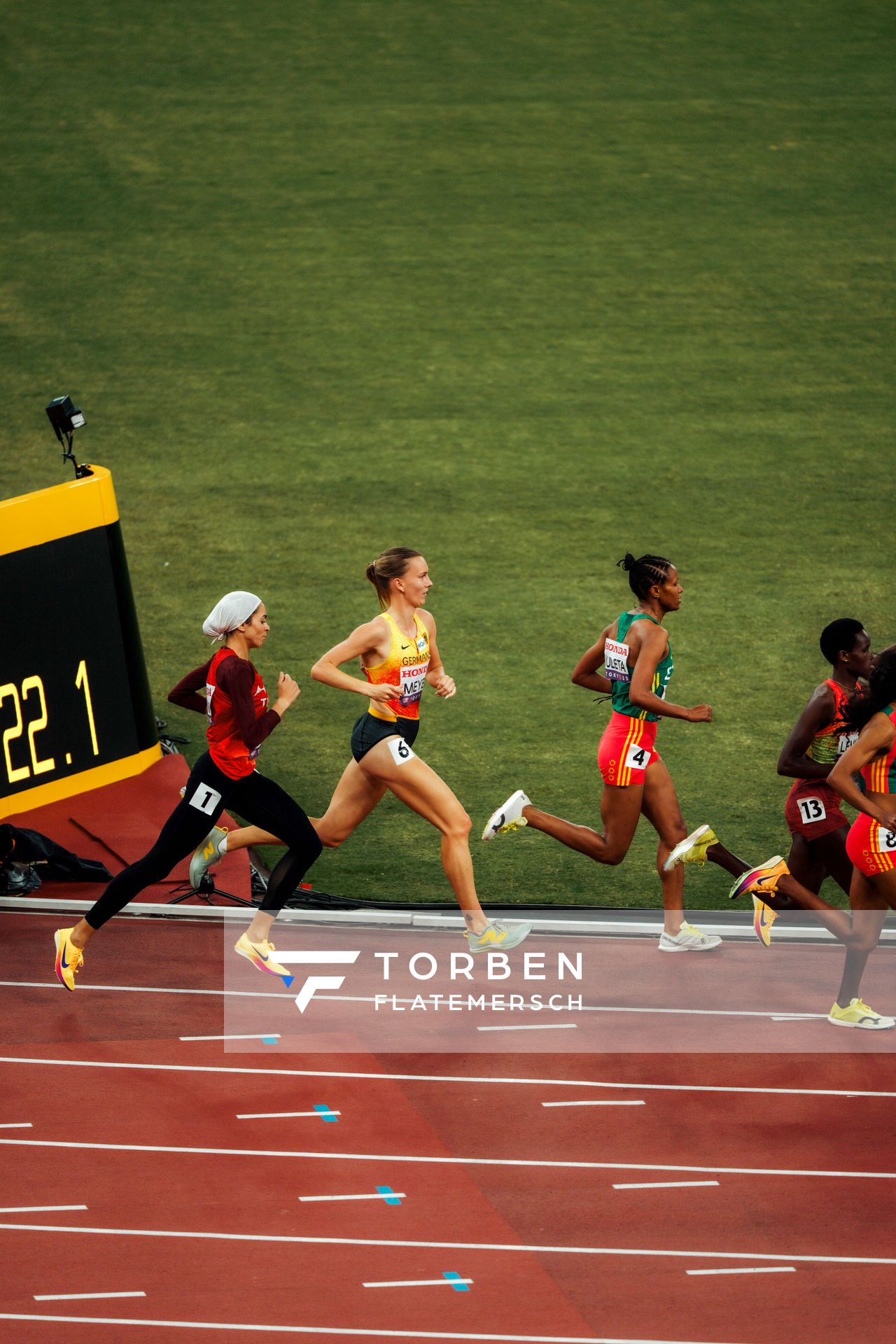 Lea Meyer (GER) during the World Athletics Championships on 17.09.2025 in Tokyo.