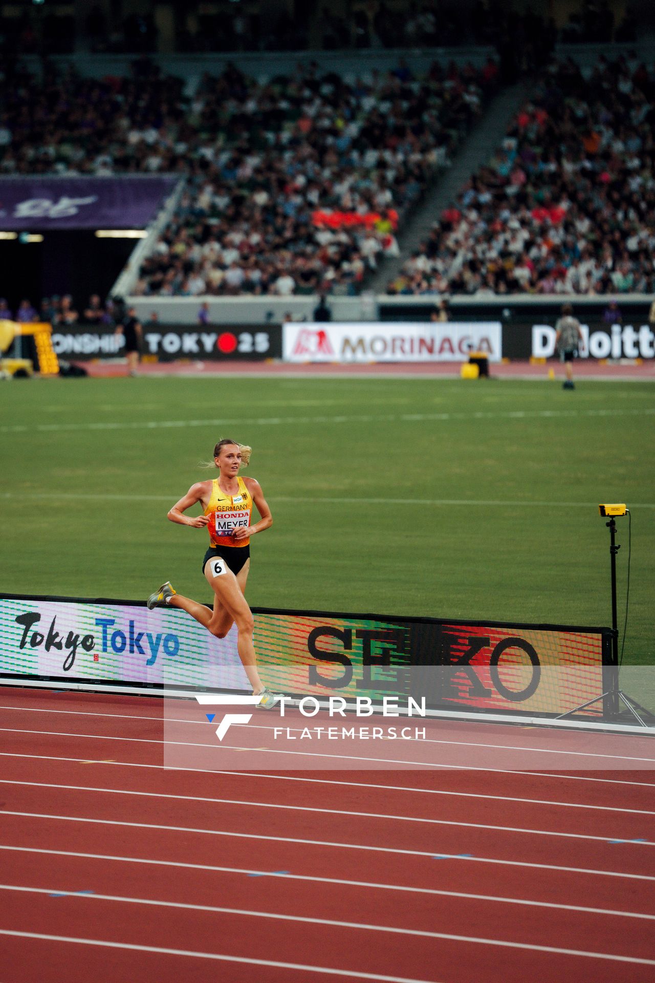 Lea Meyer (GER) during the World Athletics Championships on 17.09.2025 in Tokyo.