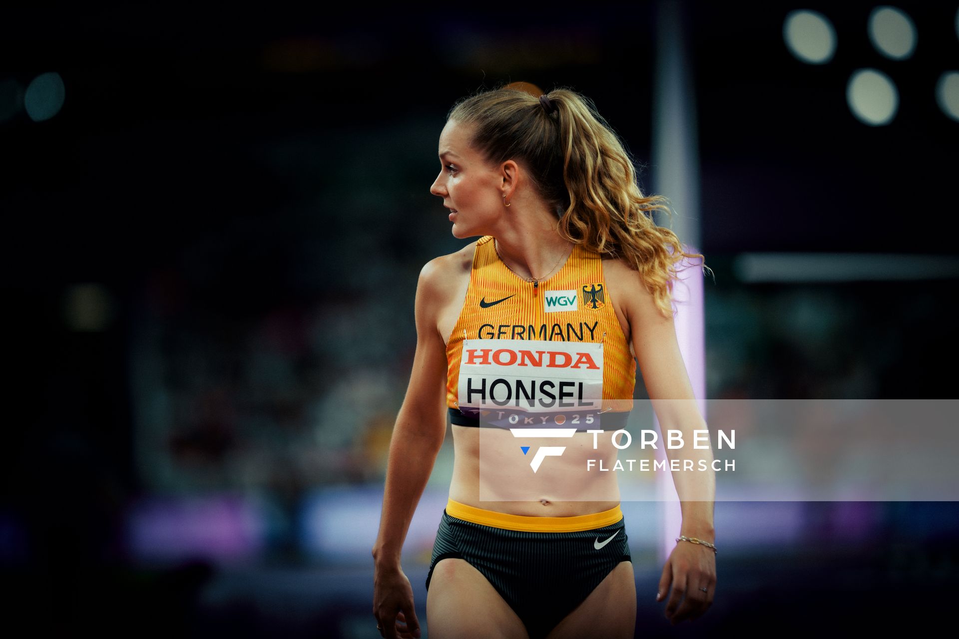 Christina Honsel (GER) during the World Athletics Championships on 18.09.2025 in Tokyo.