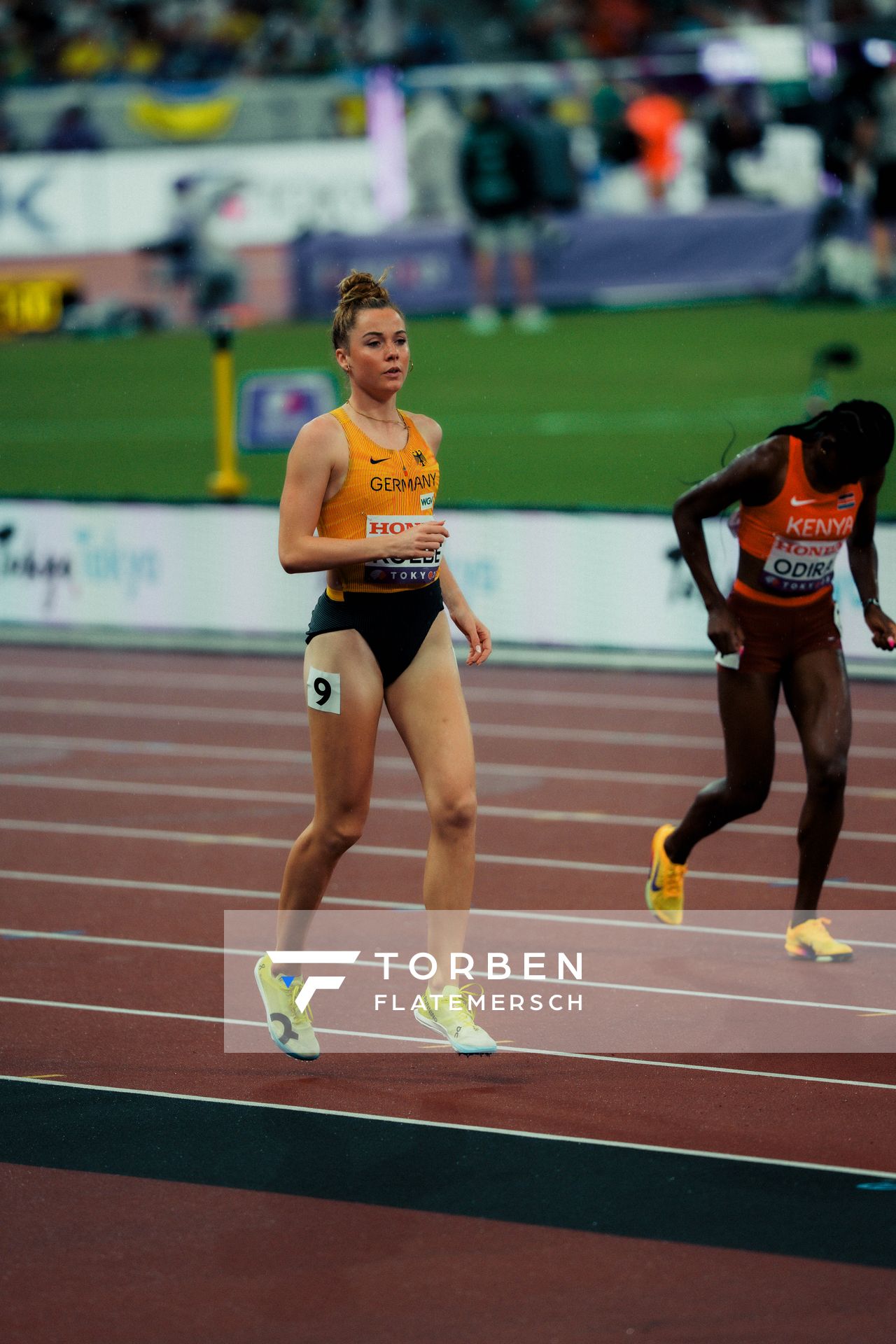 Smilla Kolbe (GER) during the World Athletics Championships on 18.09.2025 in Tokyo.