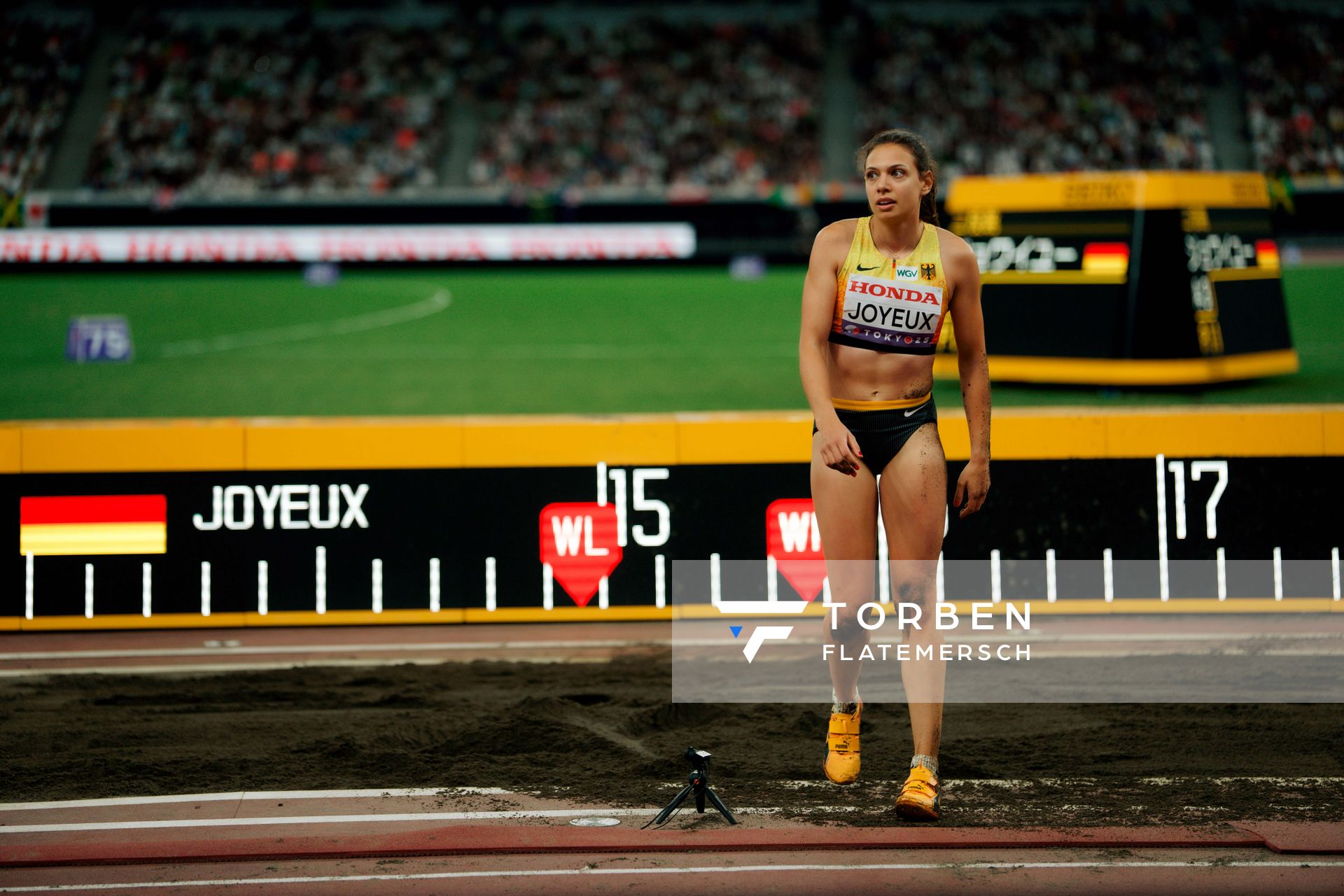 Caroline Joyeux (GER) during the World Athletics Championships on 18.09.2025 in Tokyo.